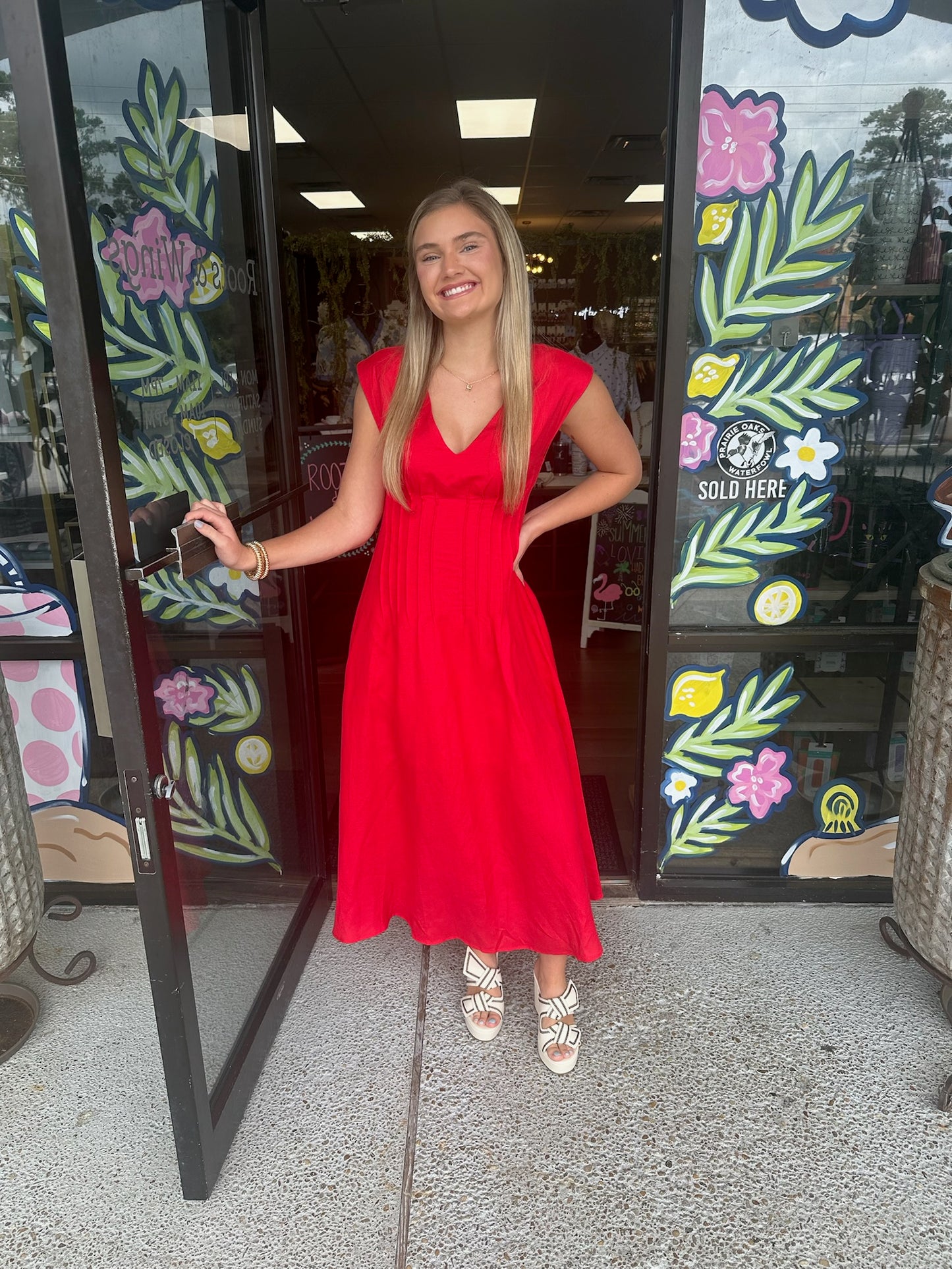 Pintucked Kiss Midi