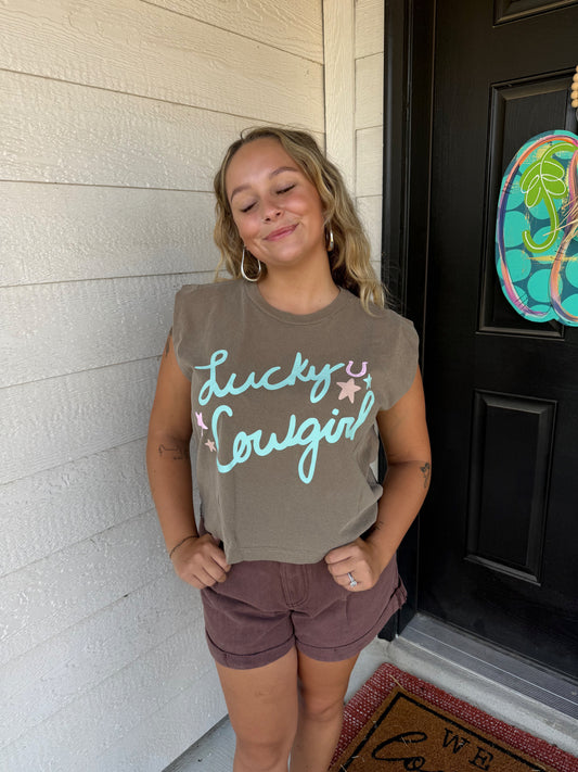 Lucky Cowgirl Tank
