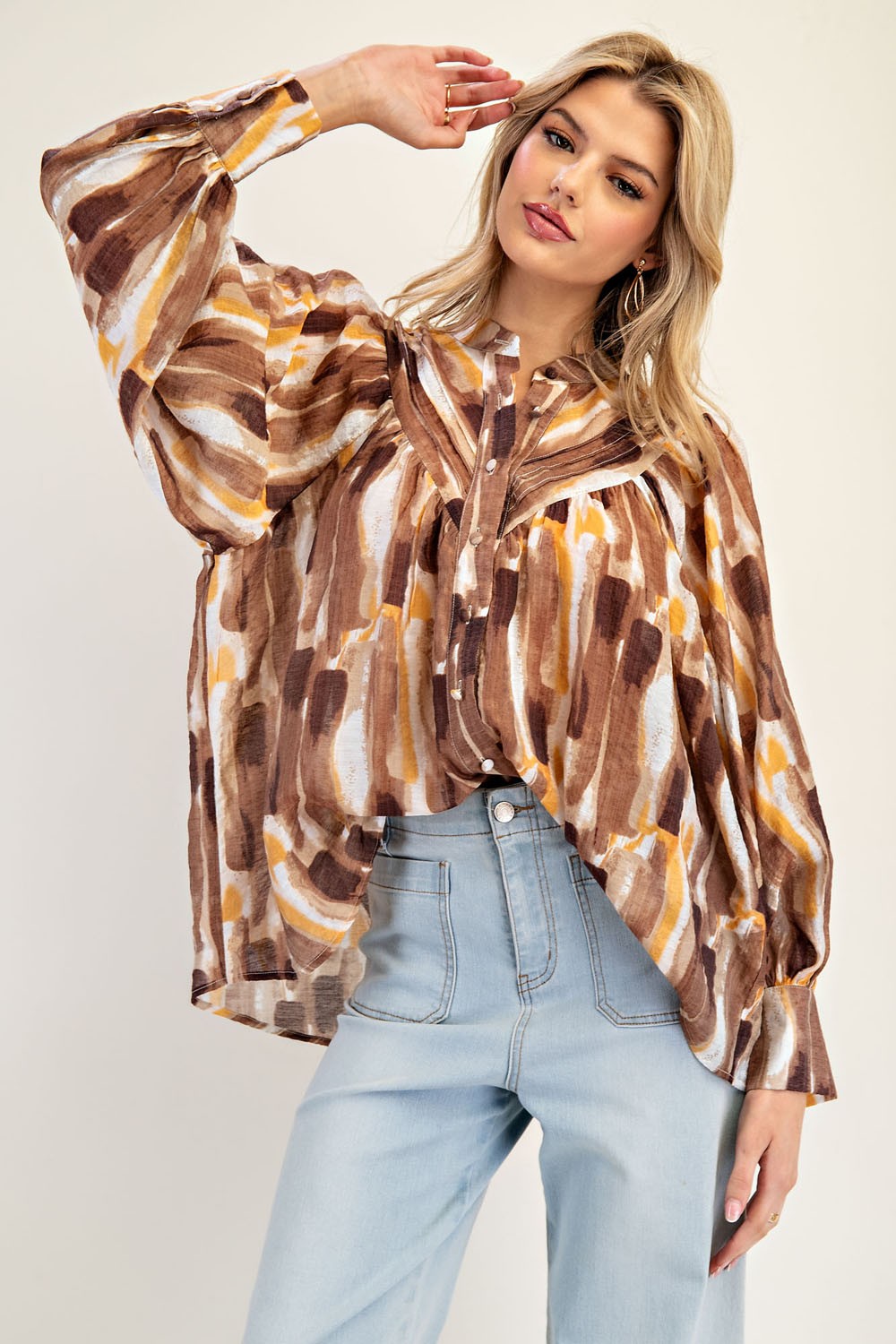 Abstract Lover Top