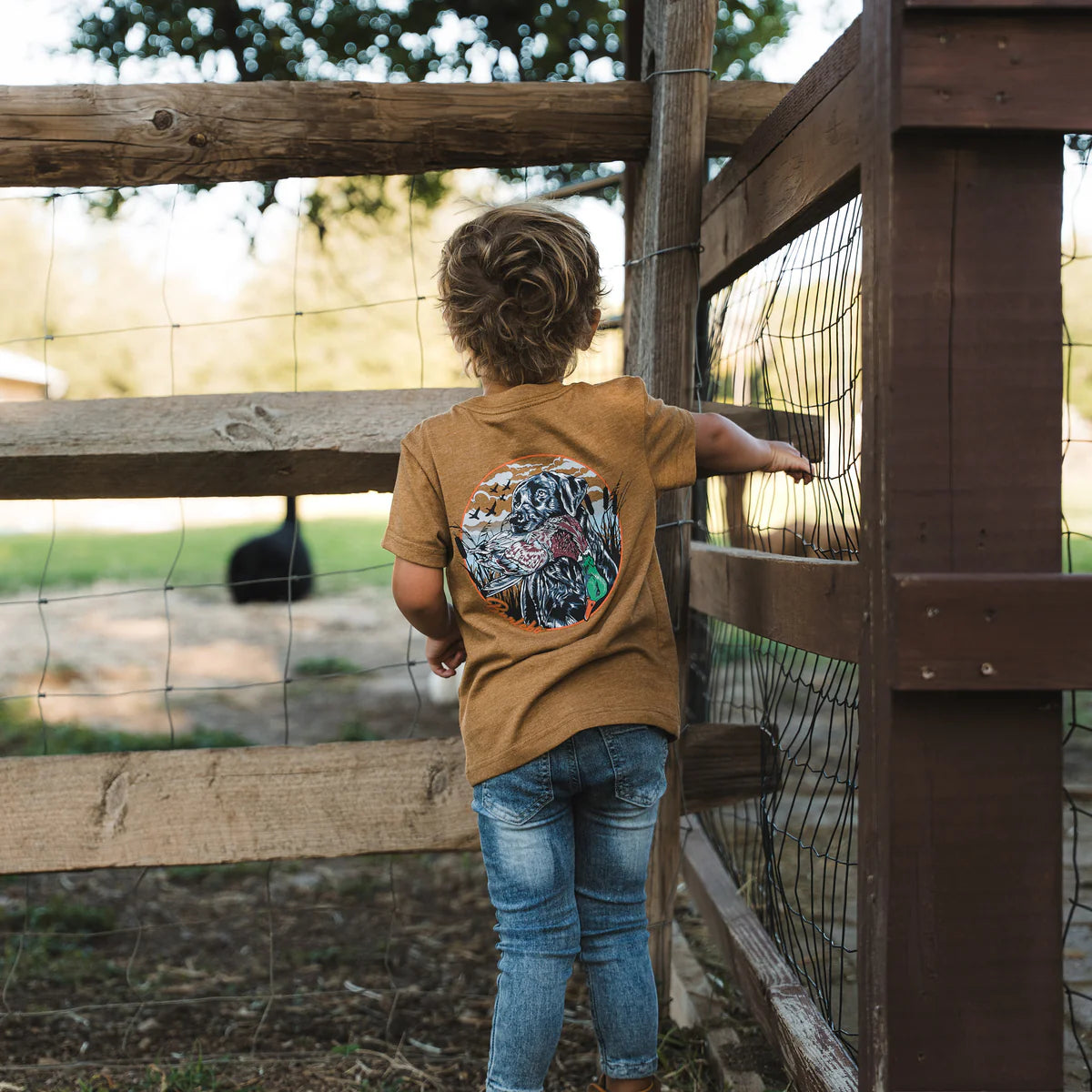 YOUTH Duck and Dog Tee