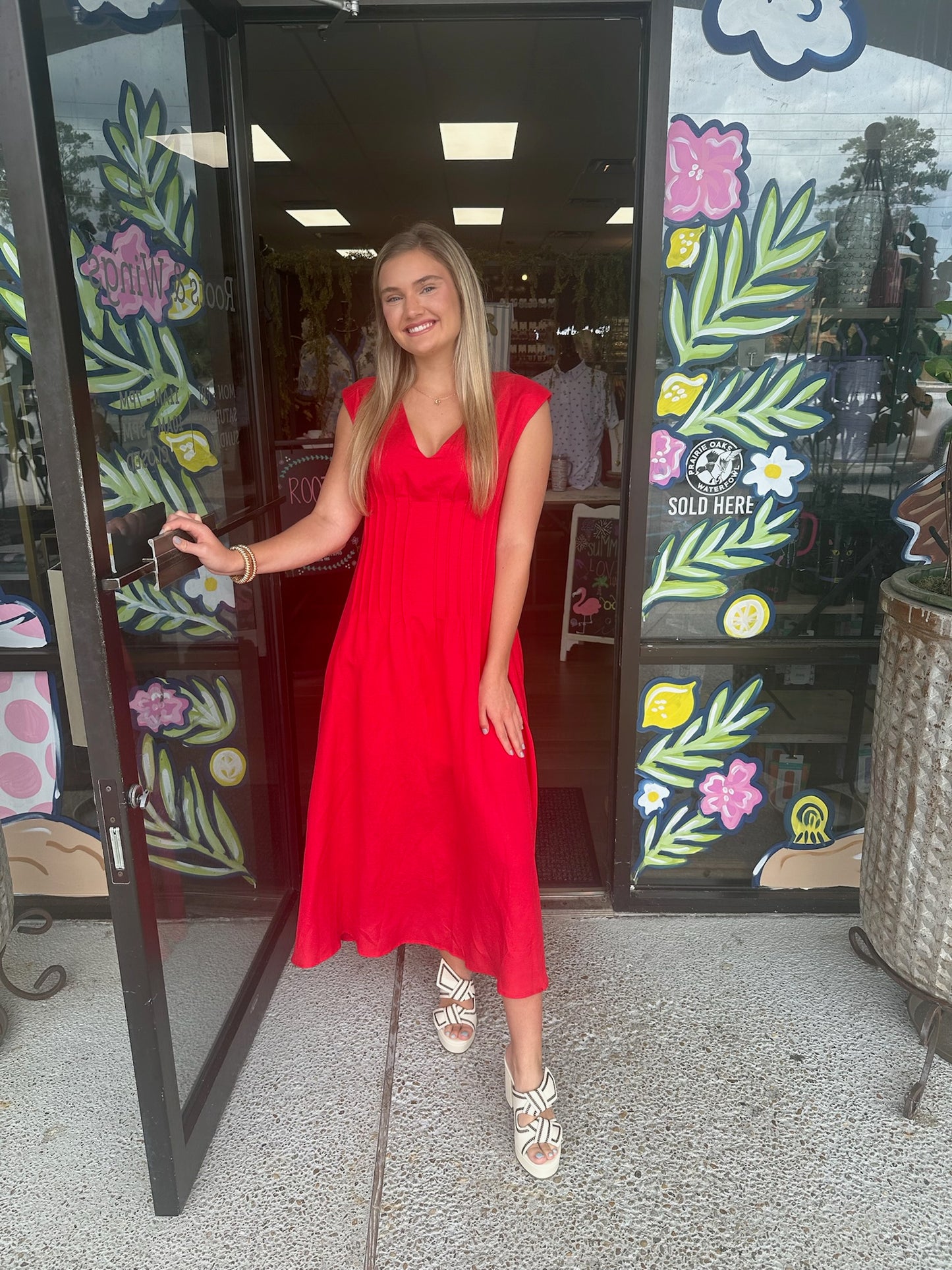 Pintucked Kiss Midi