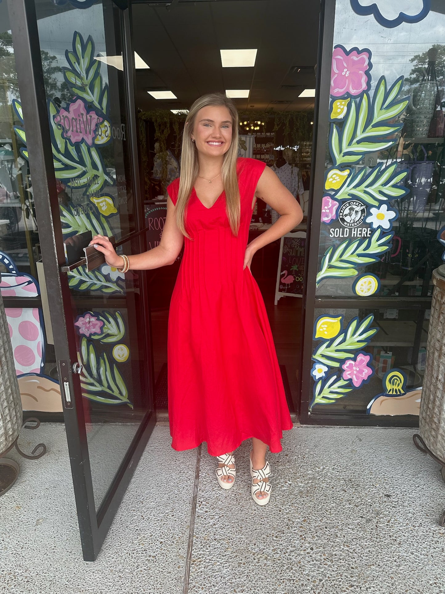 Pintucked Kiss Midi