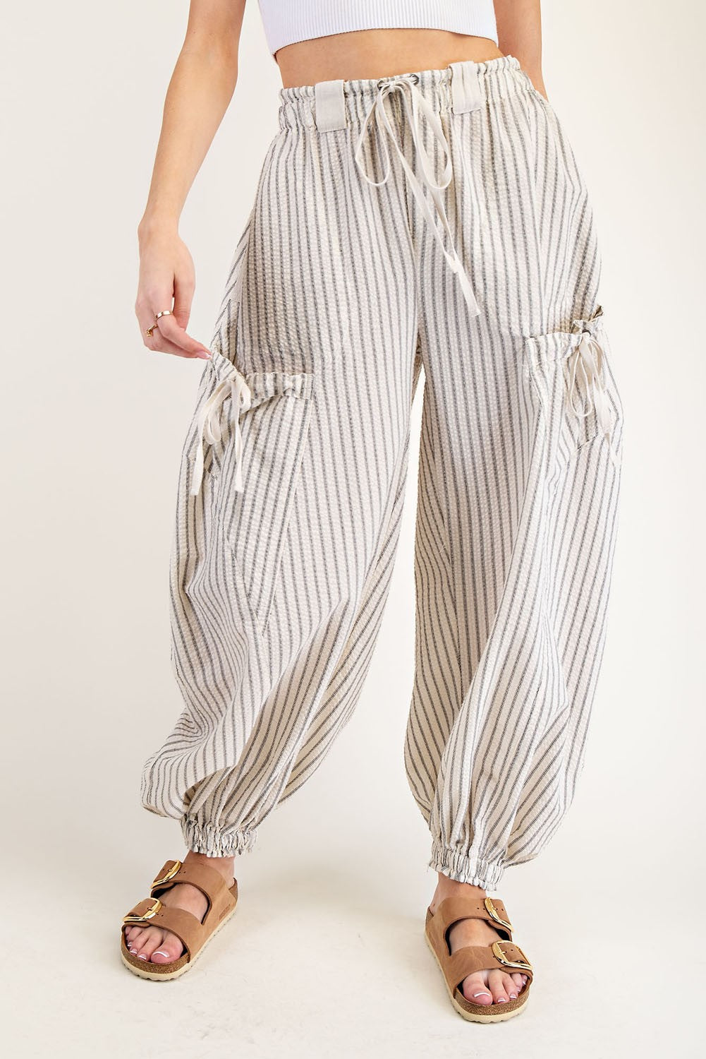 Make It Comfy Pants - Oatmeal