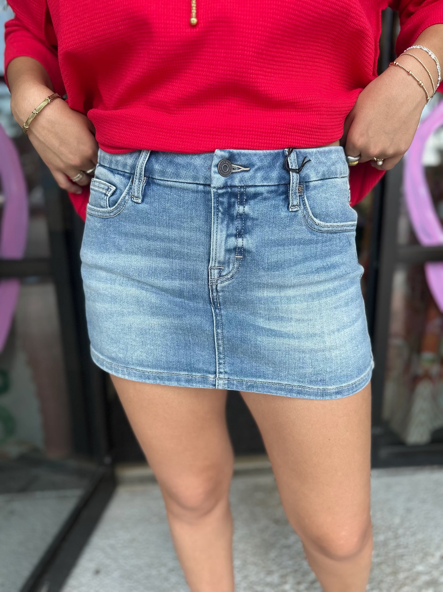 Low Rise Mini Skort