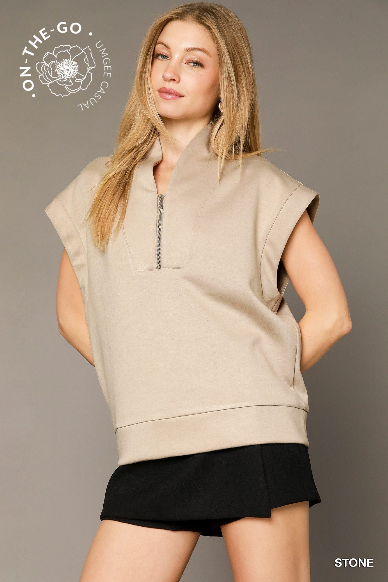 Plain + Perfect Half Zip