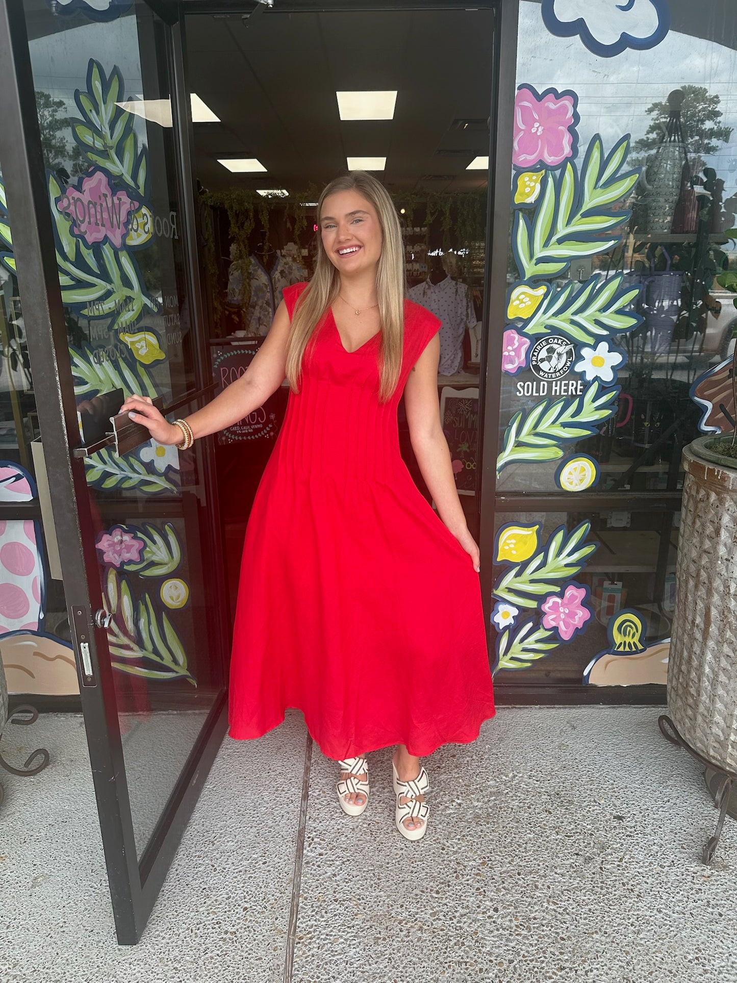 Pintucked Kiss Midi
