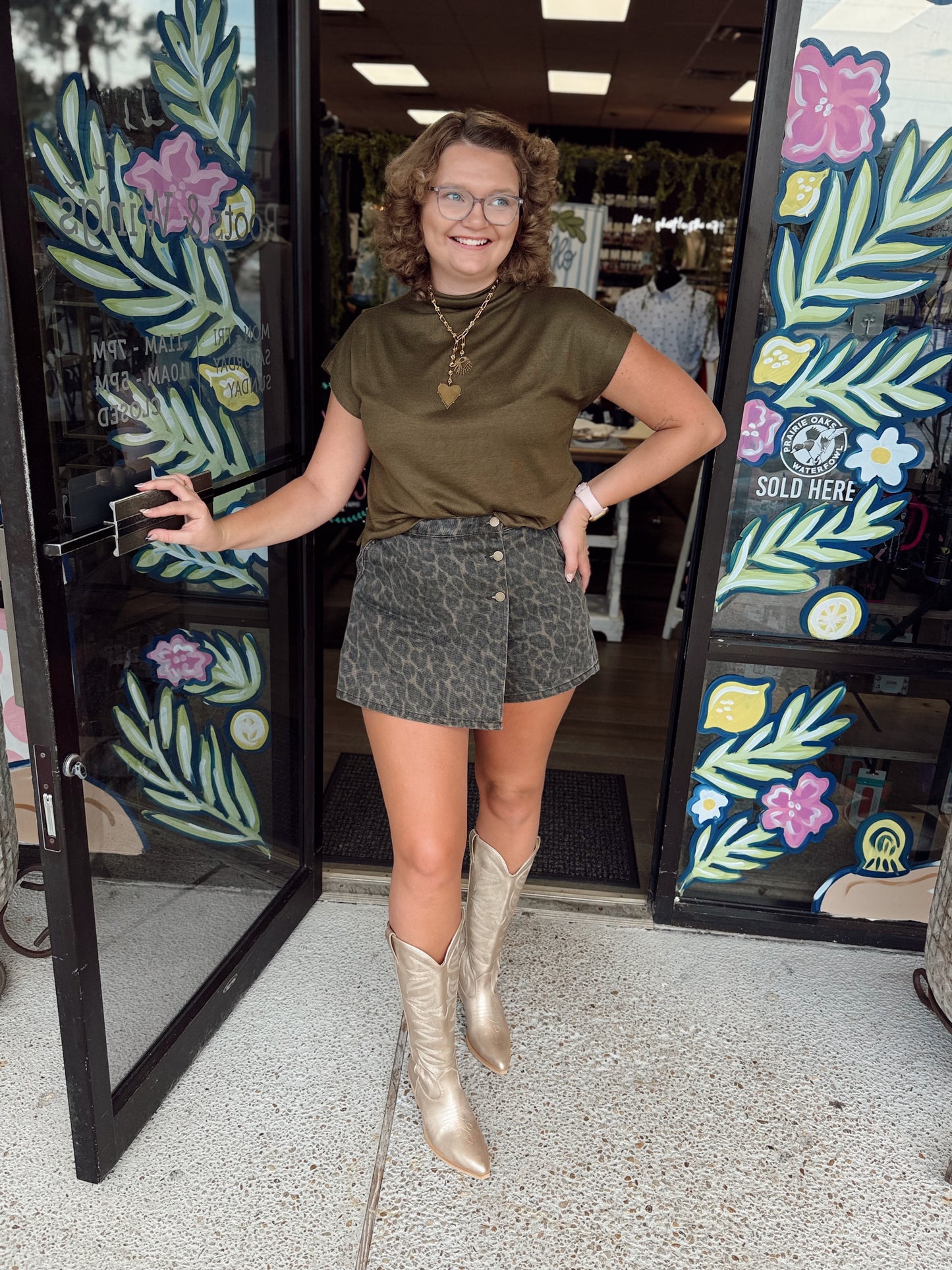 Simple and Cute Skort
