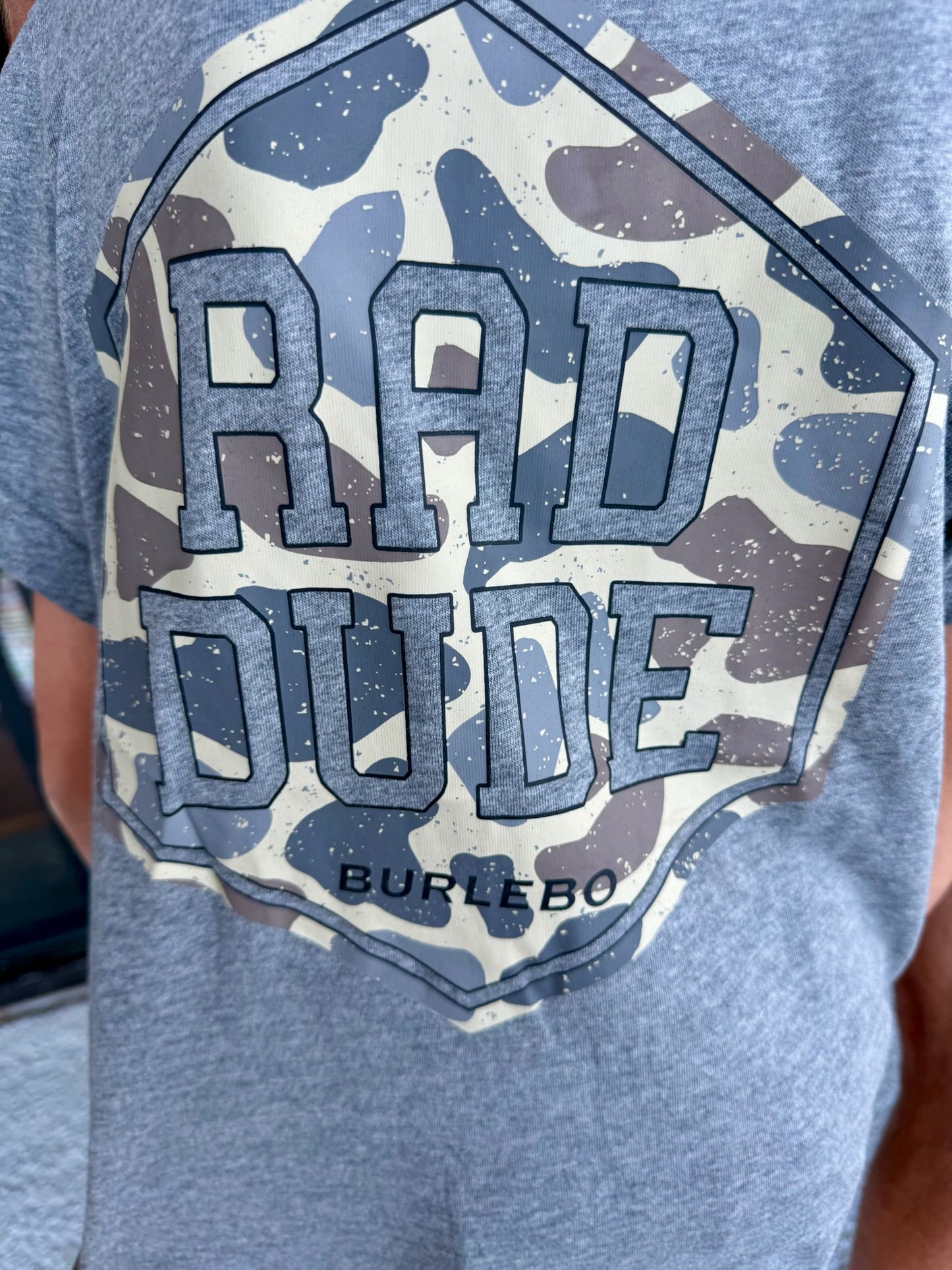 YOUTH rad dude deer camo tee