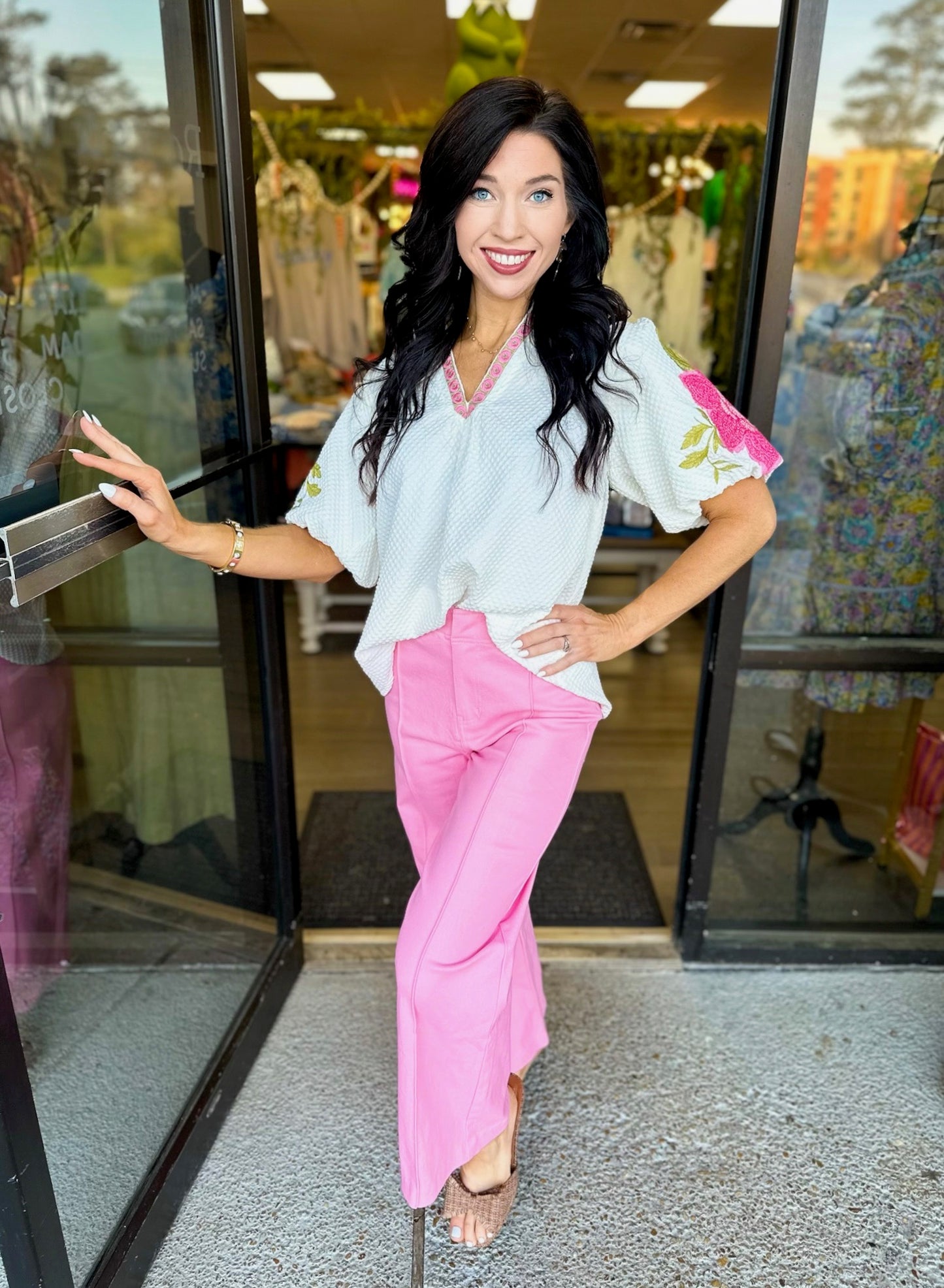 Stephanie Denim - Pink