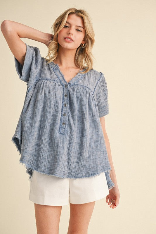 Madi Top - Denim