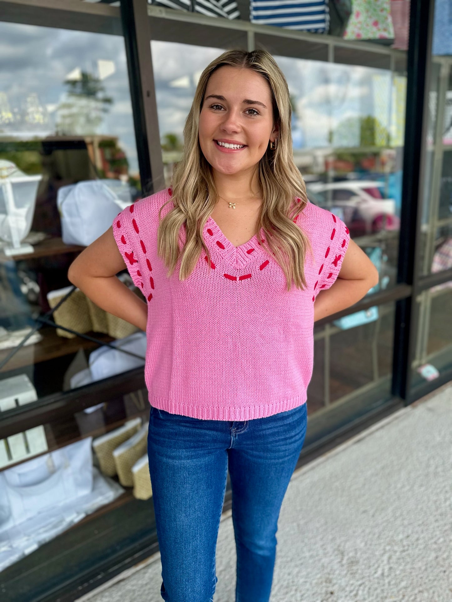 Kaylie Top - Pink