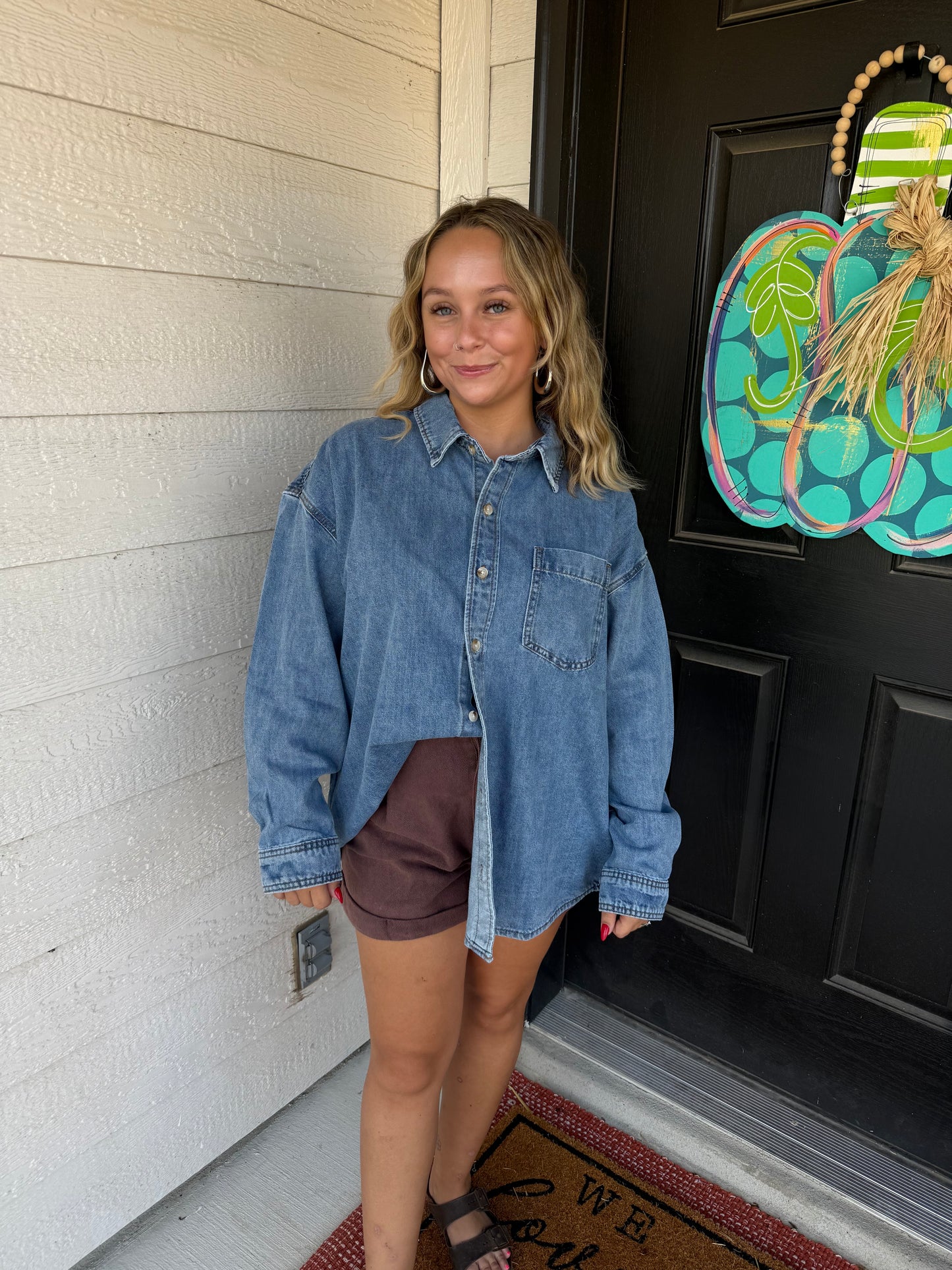 Denim Babe Shacket