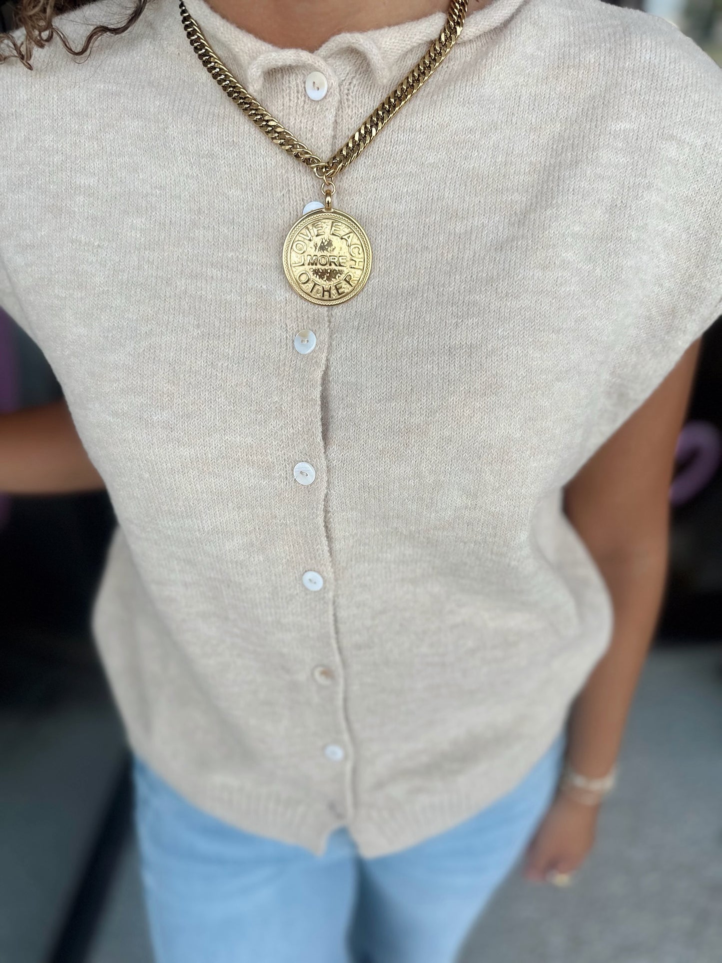 Levi Cardigan - Natural