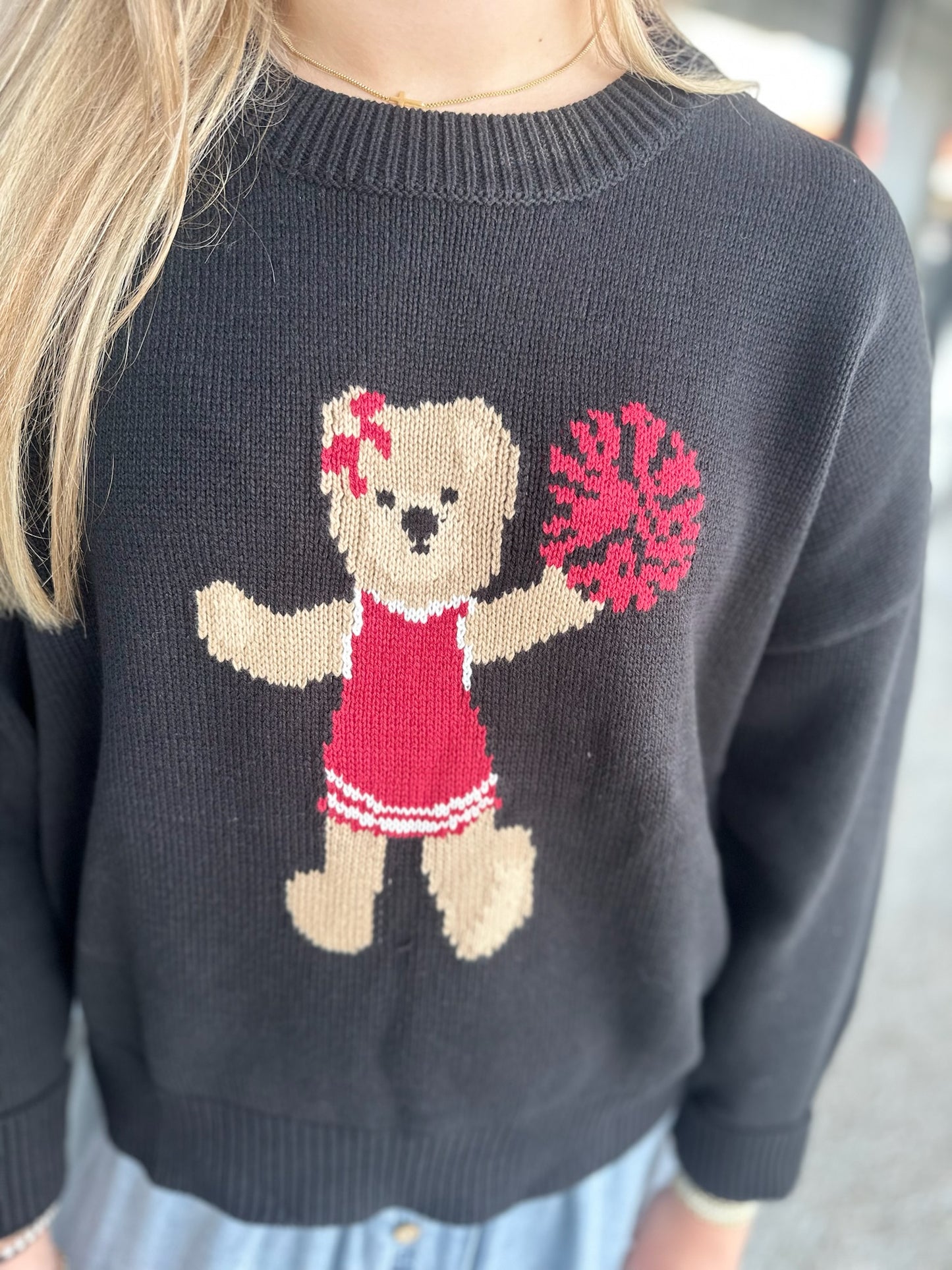 Biggest Cheerleader Sweater