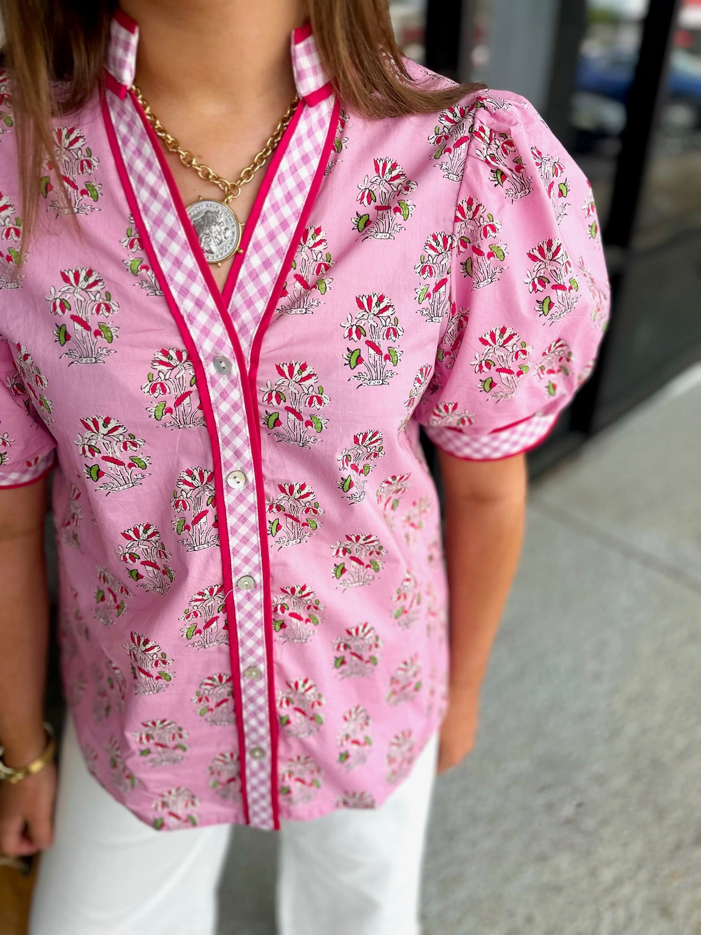 Lindsay Top - pink