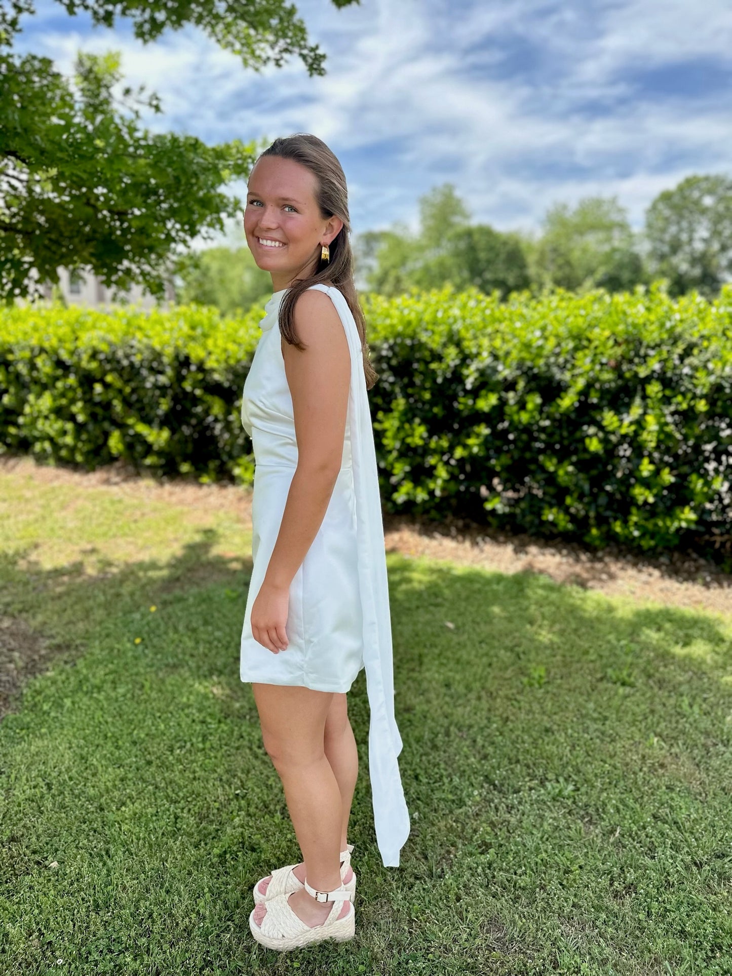 Draped Over Cutie Mini - off white