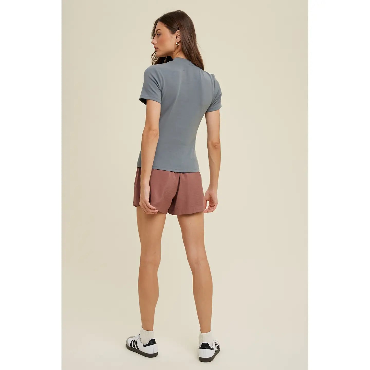 Ribbed Slate Tee
