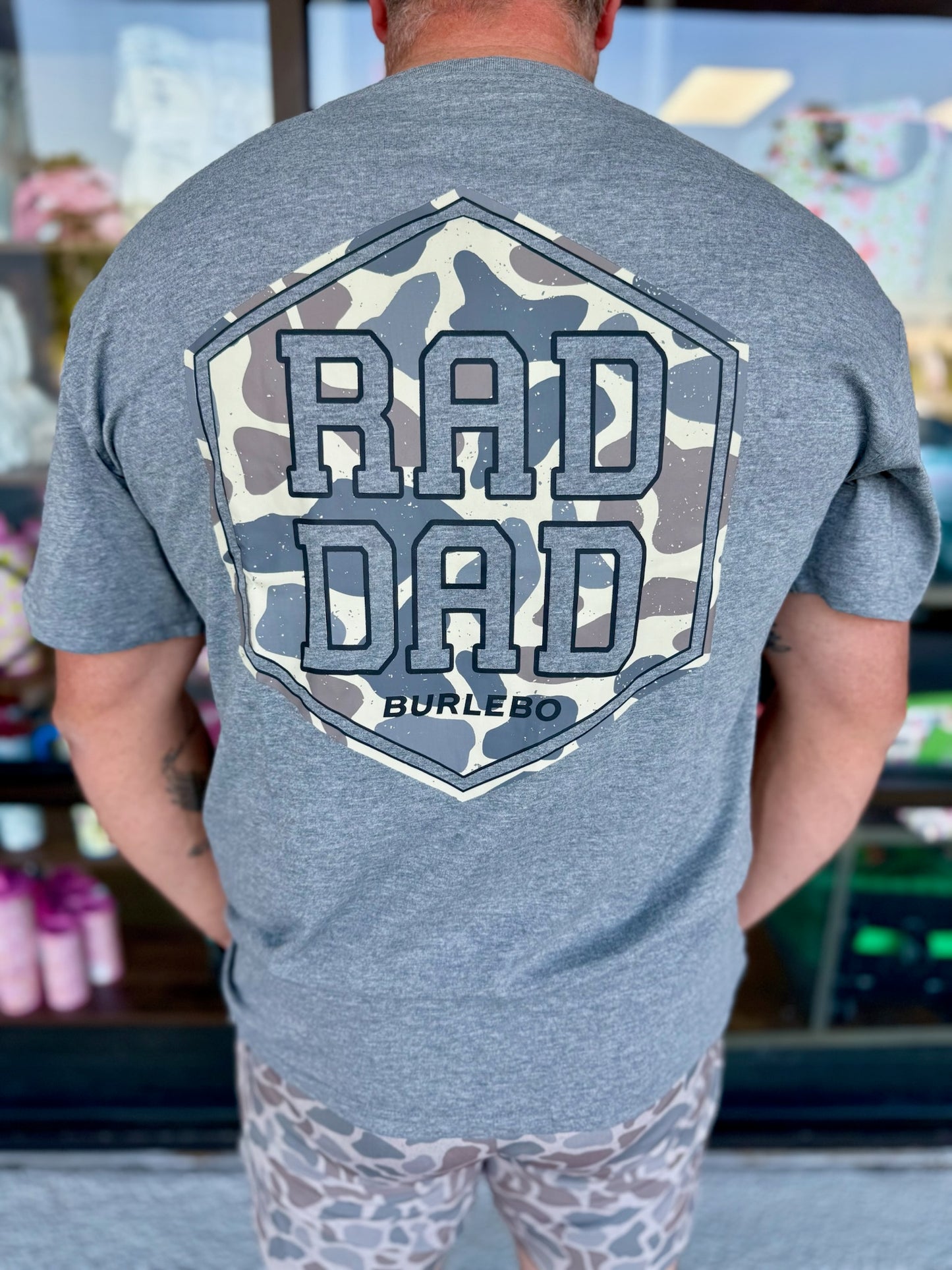 Rad Dad Deer Camo Tee