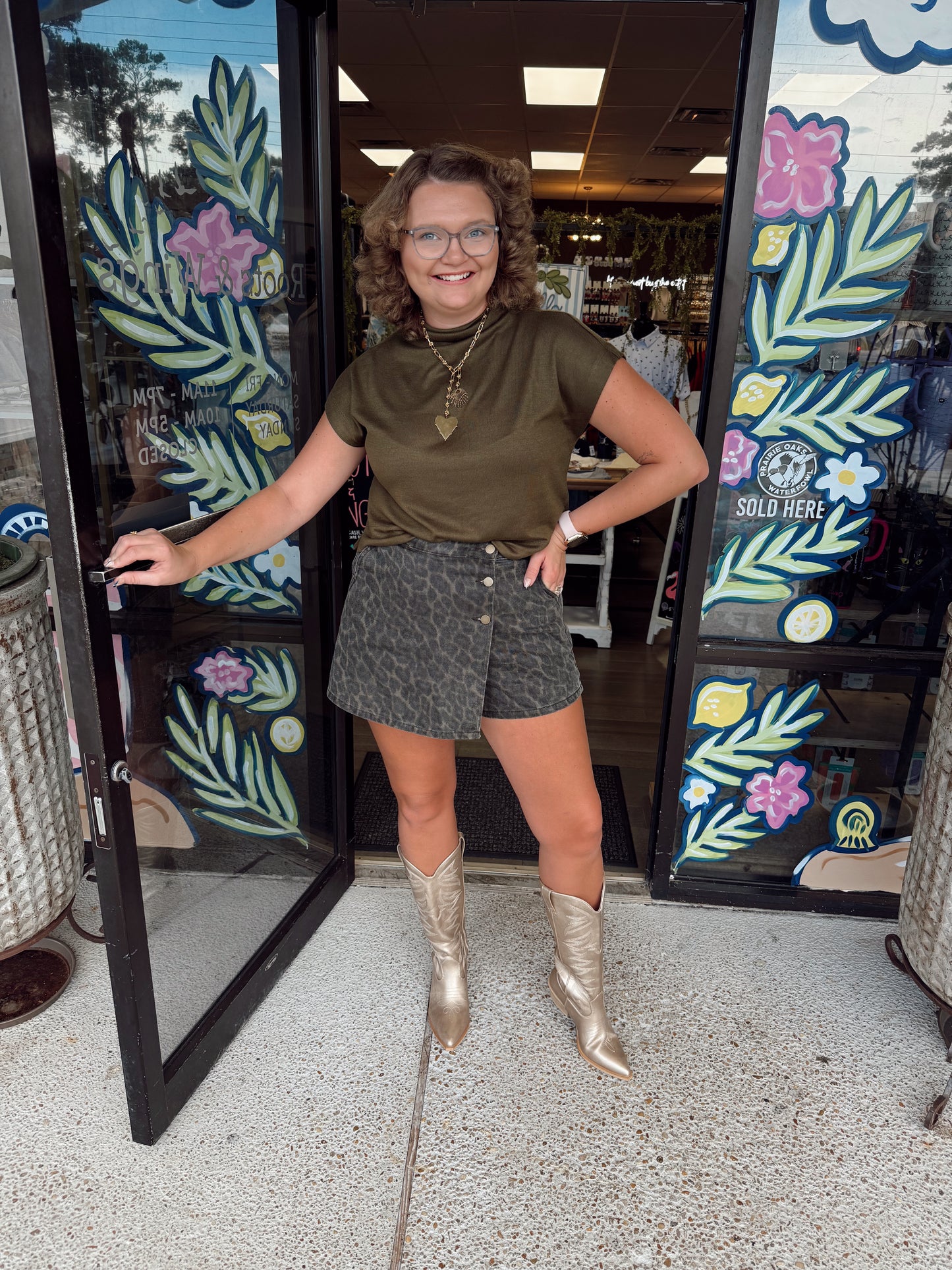 Simple and Cute Skort