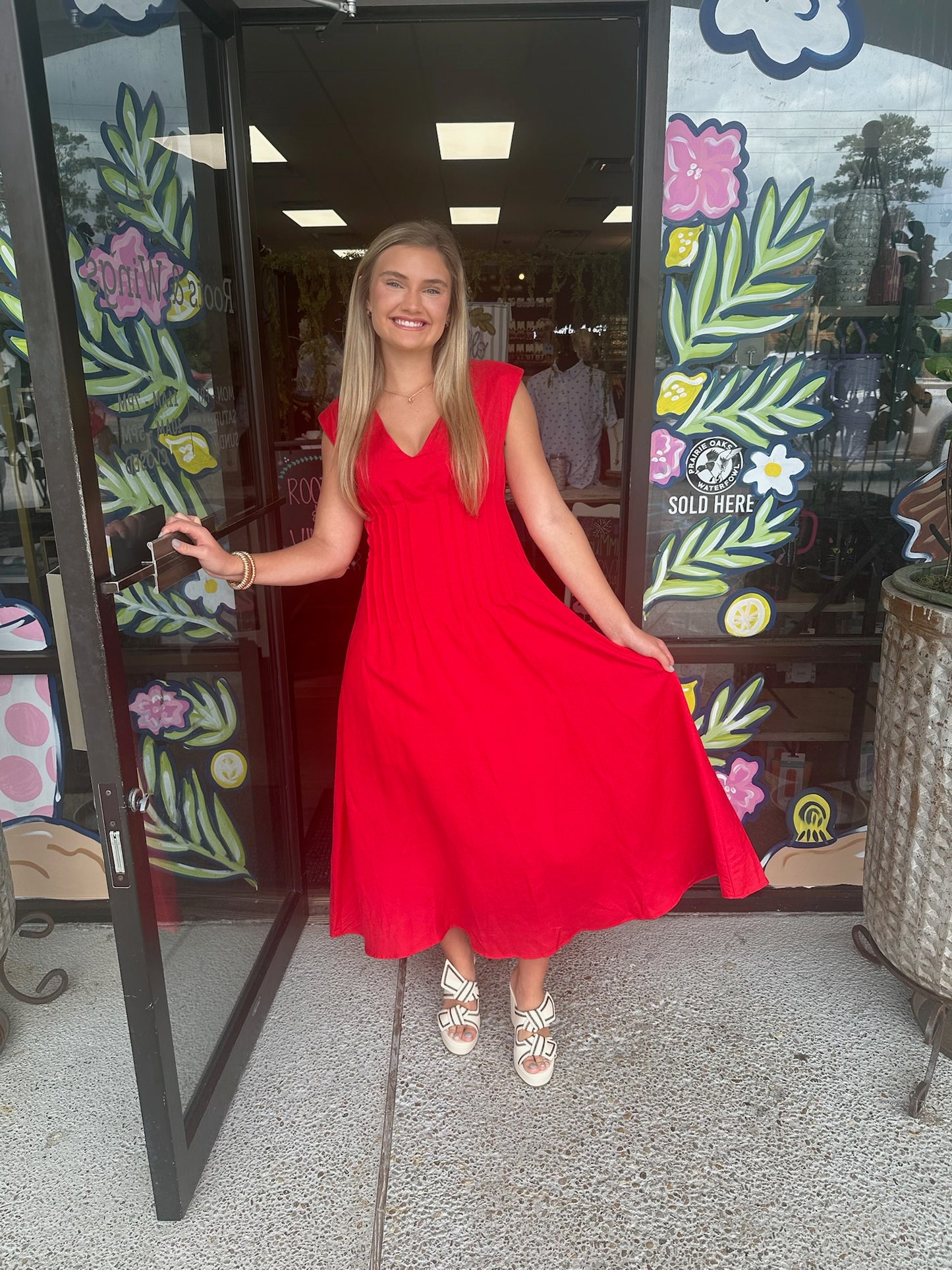 Pintucked Kiss Midi