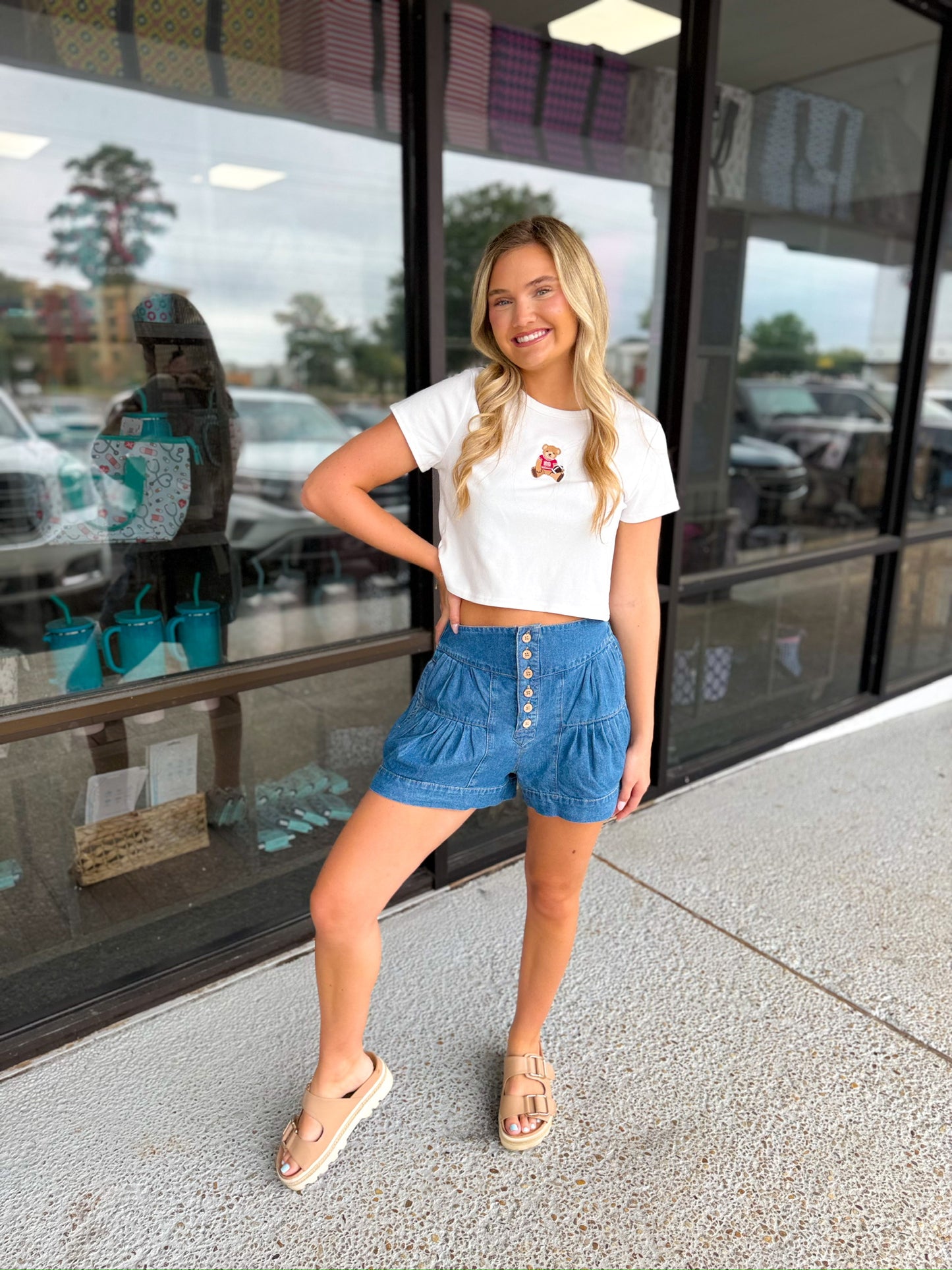 Button Cutie Shorts