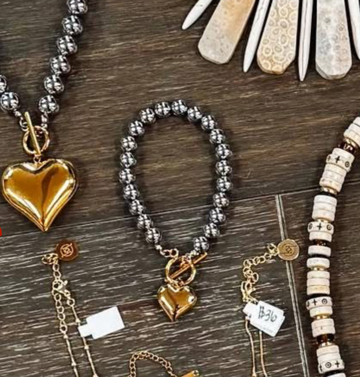 Bubble Heart Bracelet