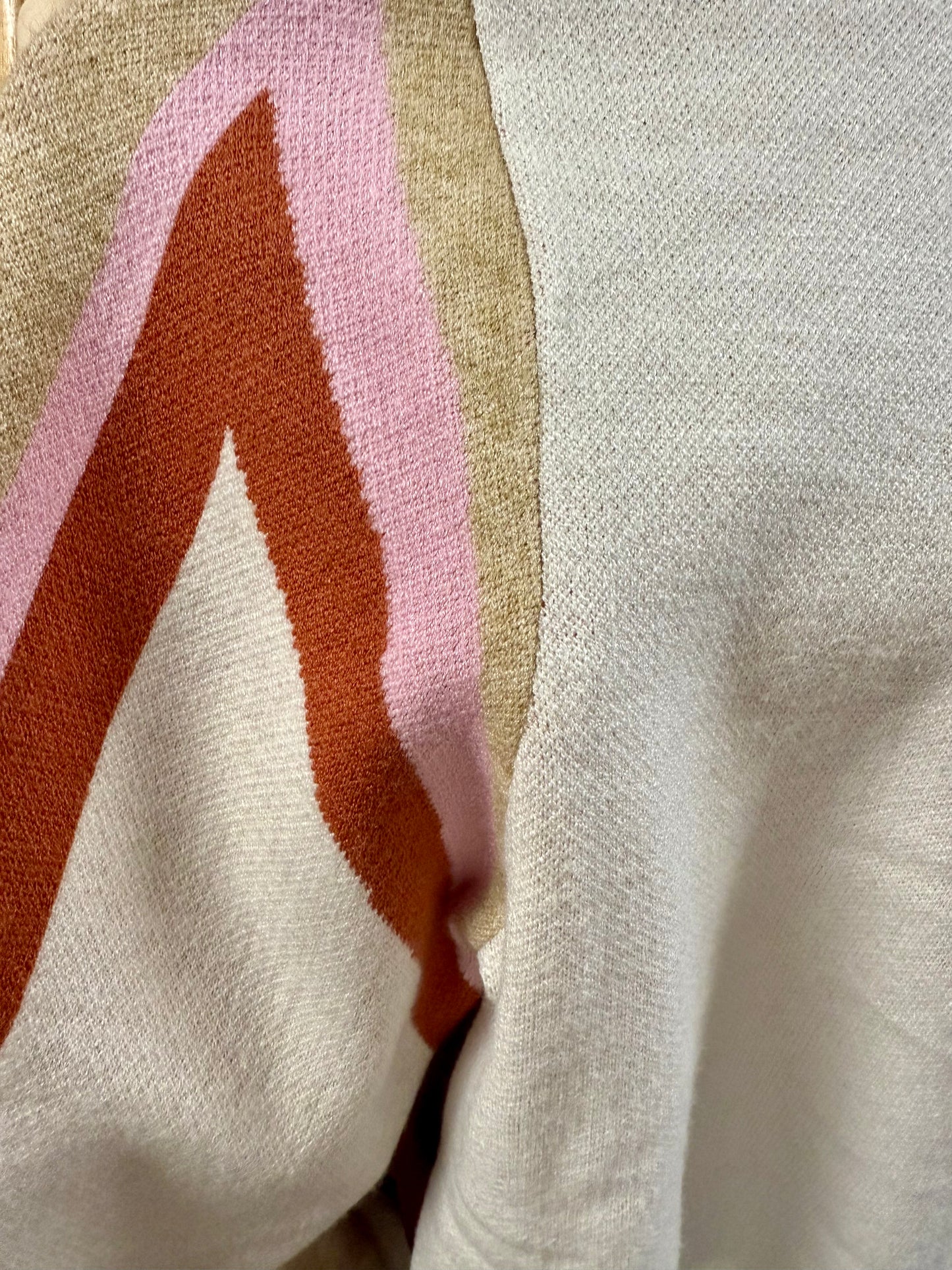 Colorblocked Kisses Sweater