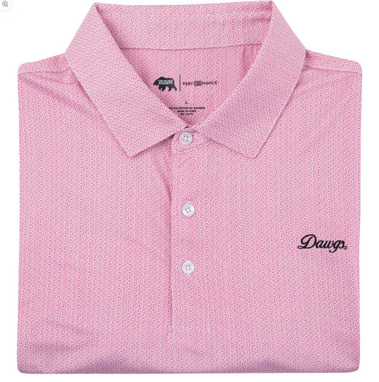Georgia Vintage G Printed Performance Polo
