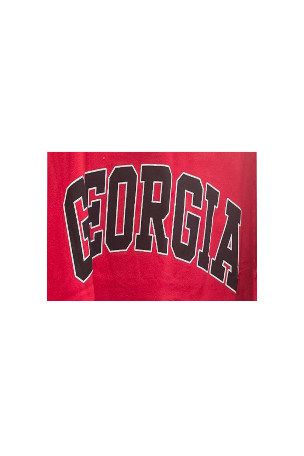 Georgia/GA Reversible Mockneck- Red