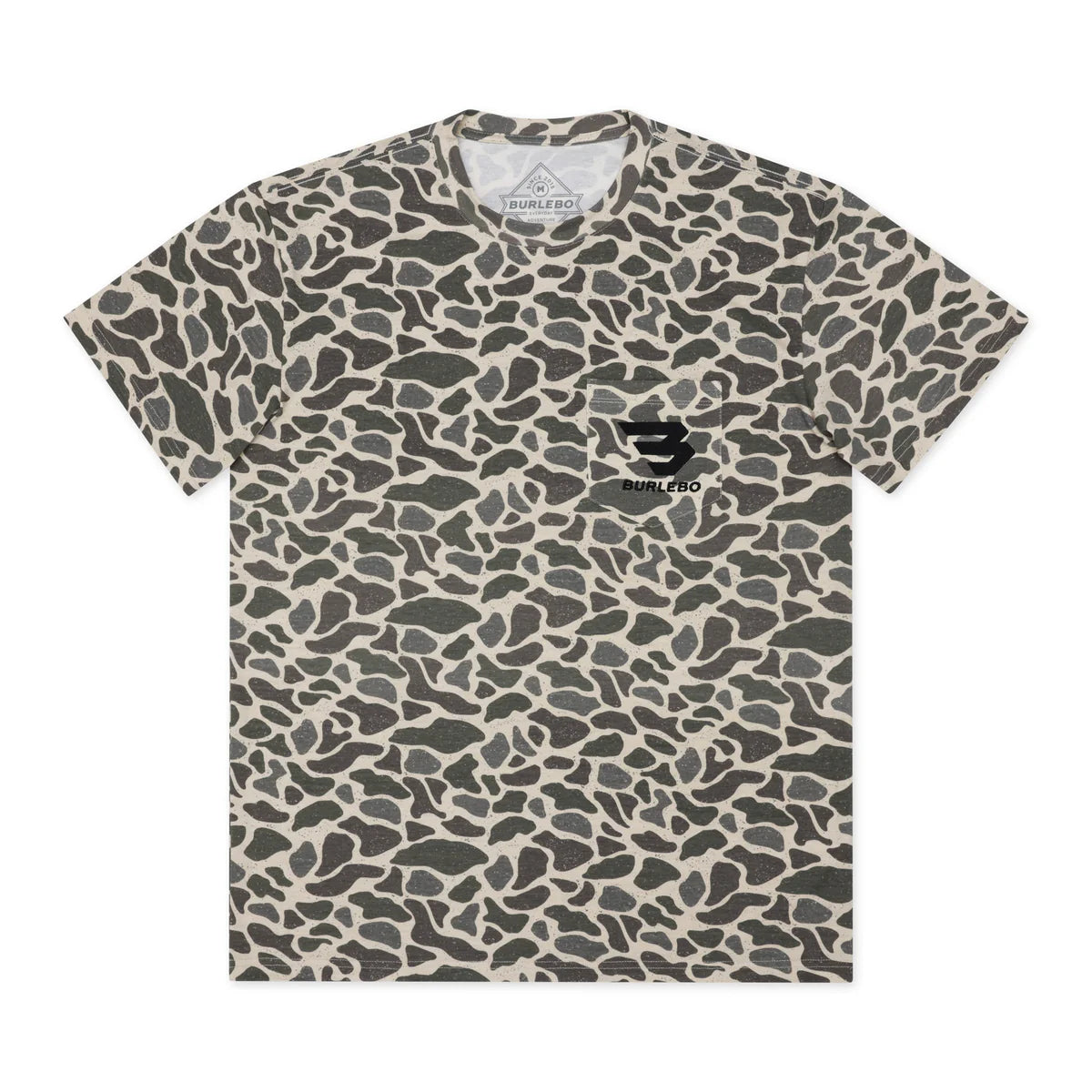 Classic deer camo Flying B Pocket Tee