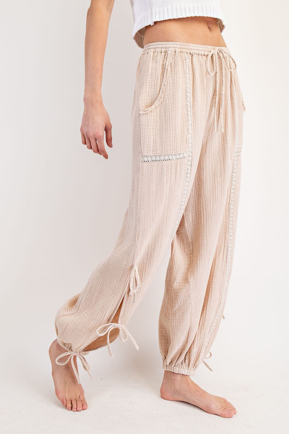 Over Dramatic Pants - oatmeal
