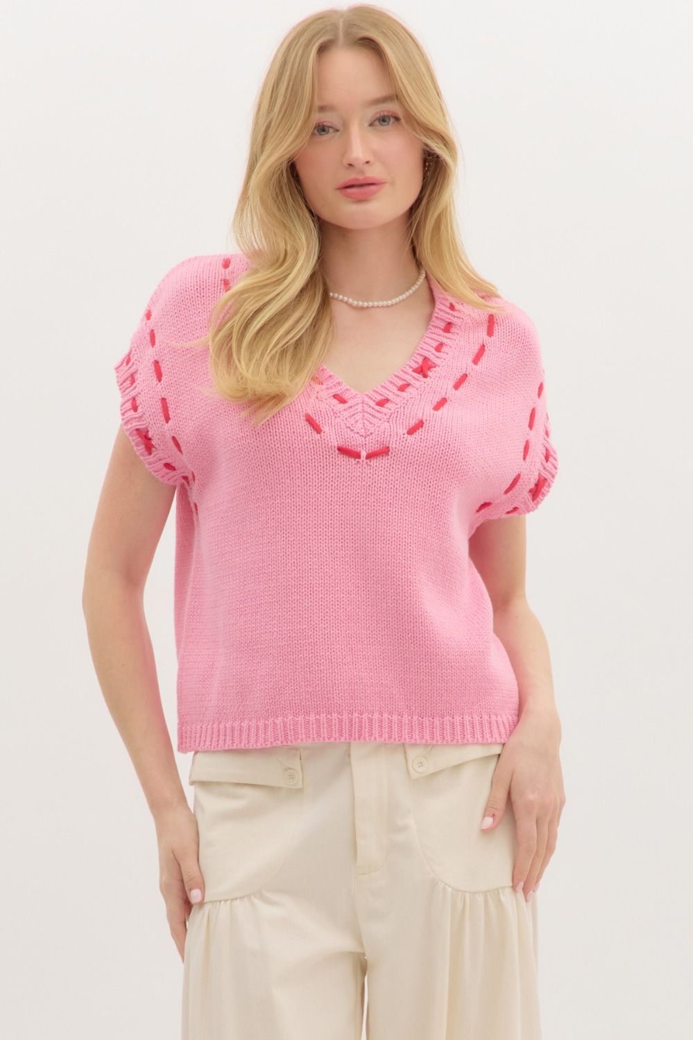 Kaylie Top - Pink