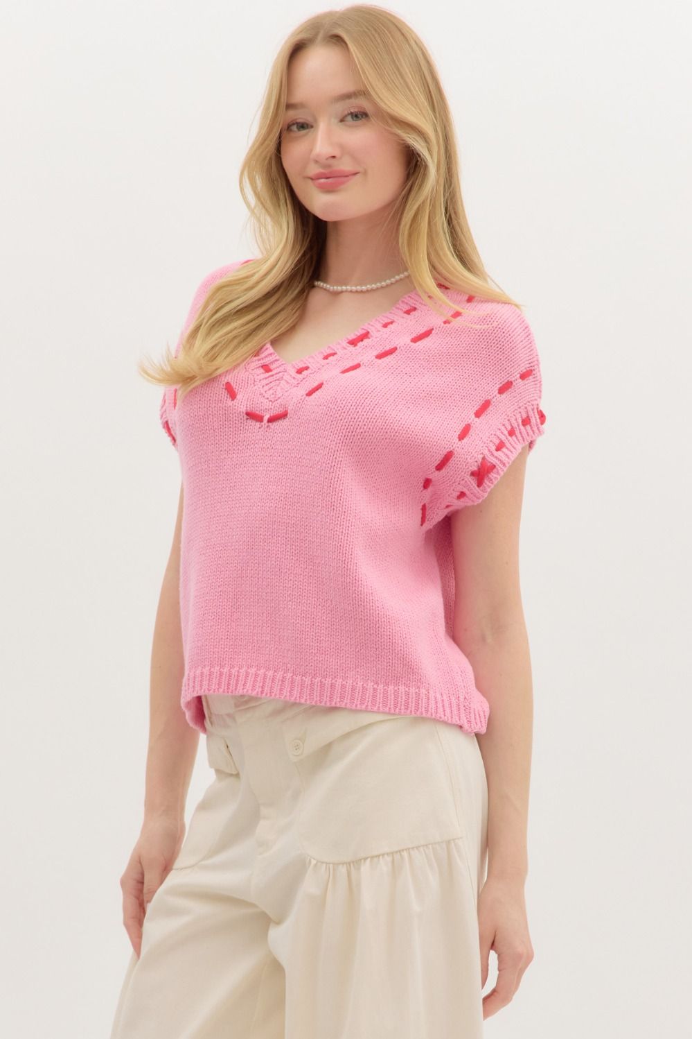 Kaylie Top - Pink