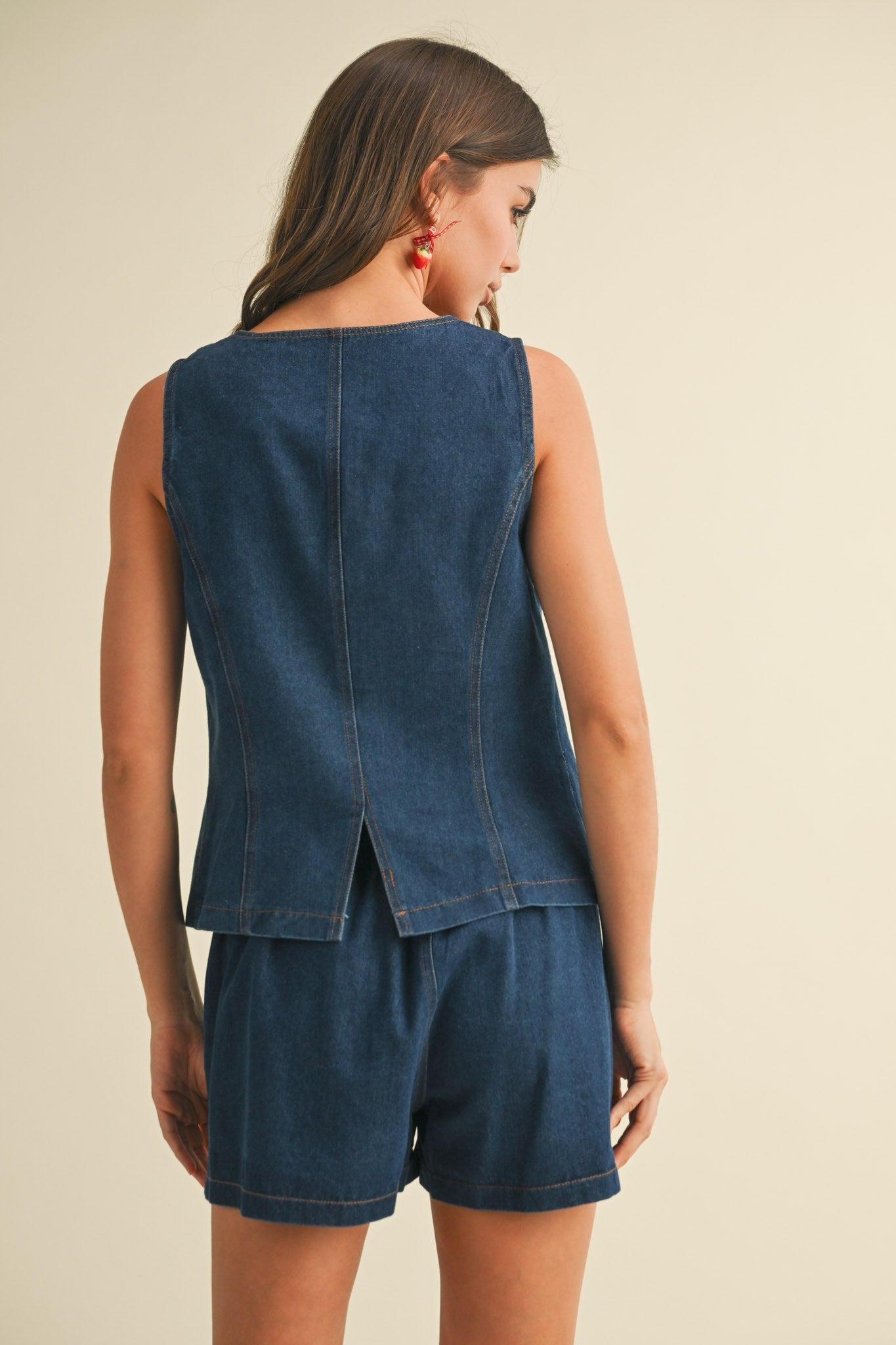 Indigo Kisses Set-Denim