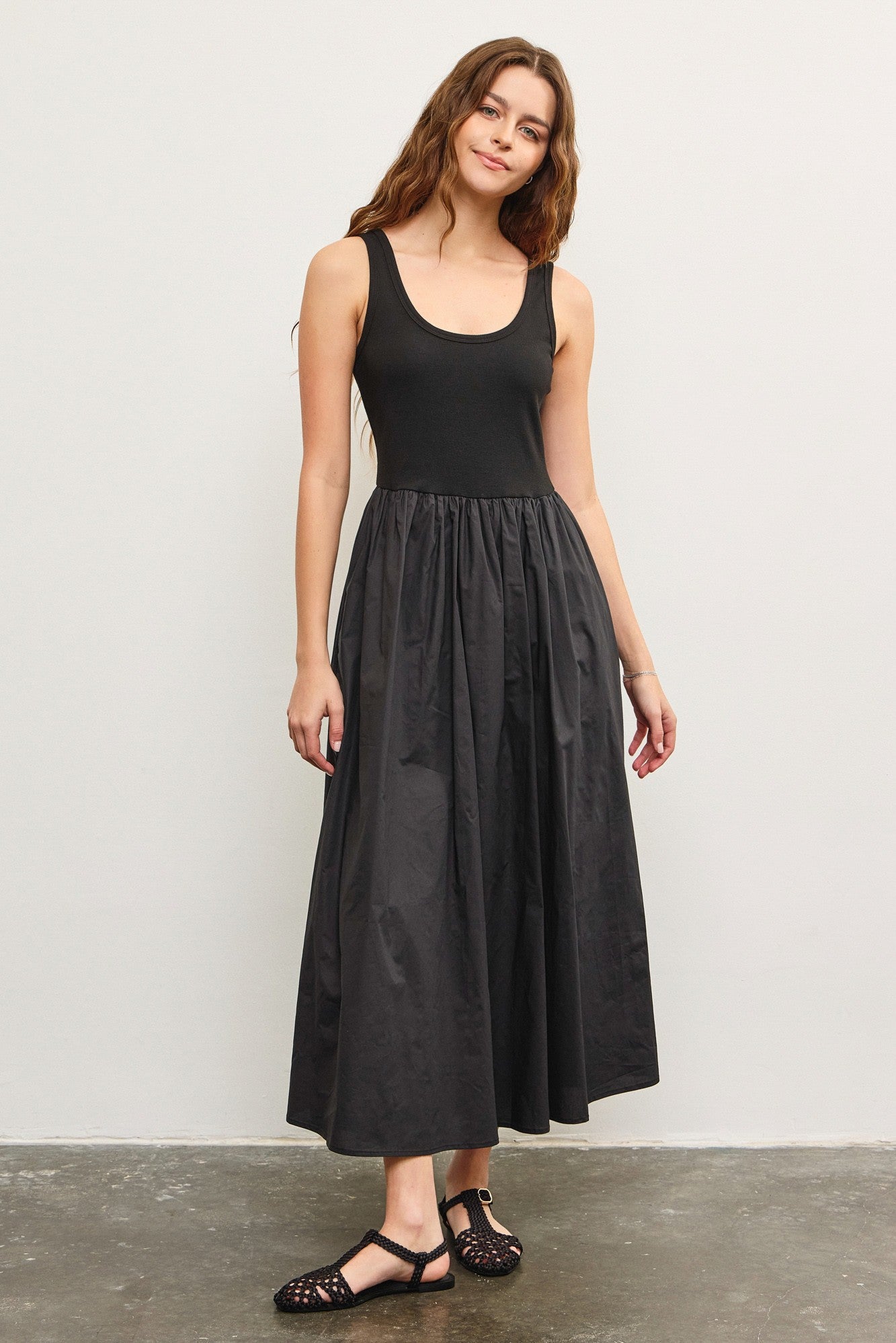 Over With Dress - Black