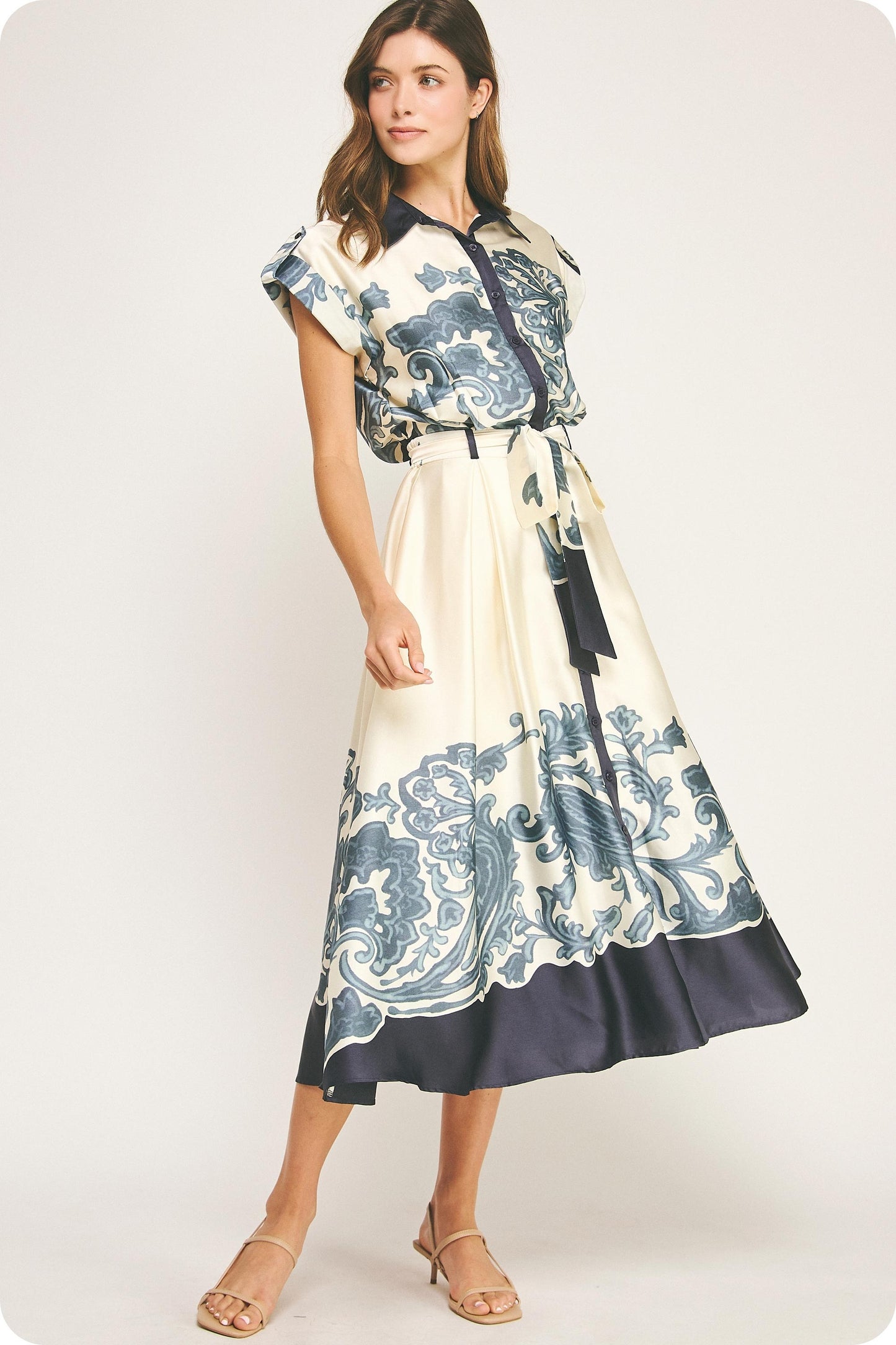 Wishful Thinking-Navy/Ivory