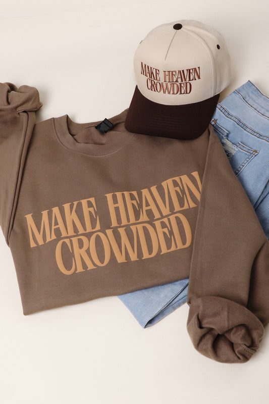 Make Heaven Crowded Puff Sweatshirt