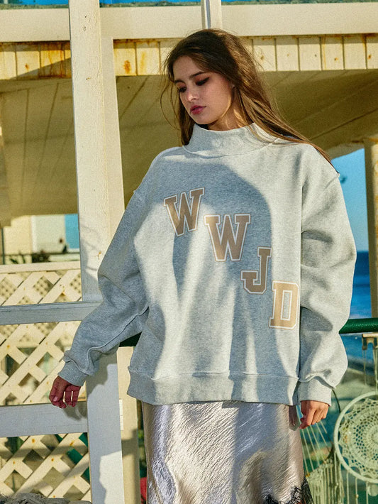 WWJD Sweatshirt - Heather Grey
