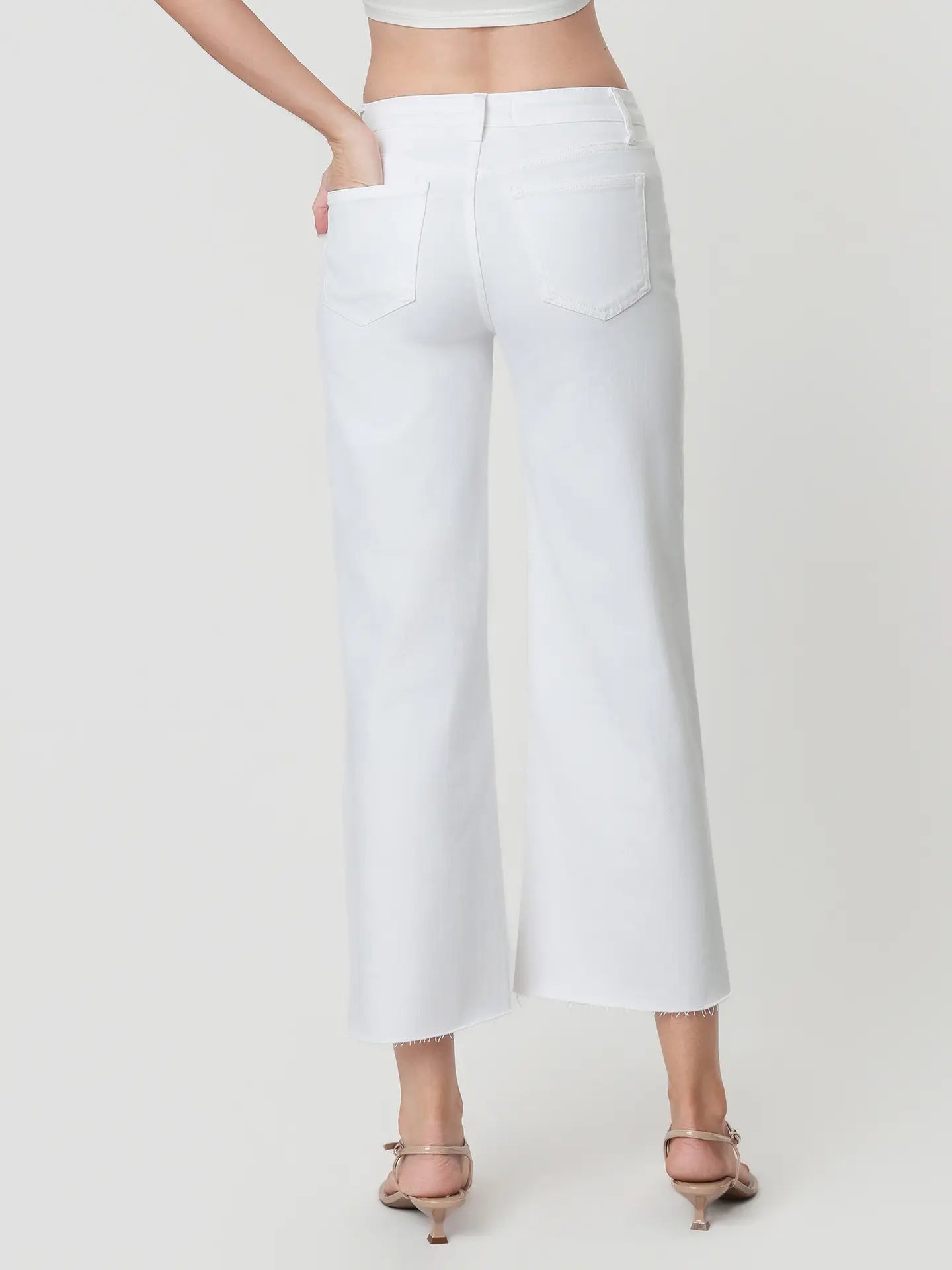 Optic White 26.5” Inseam Denim