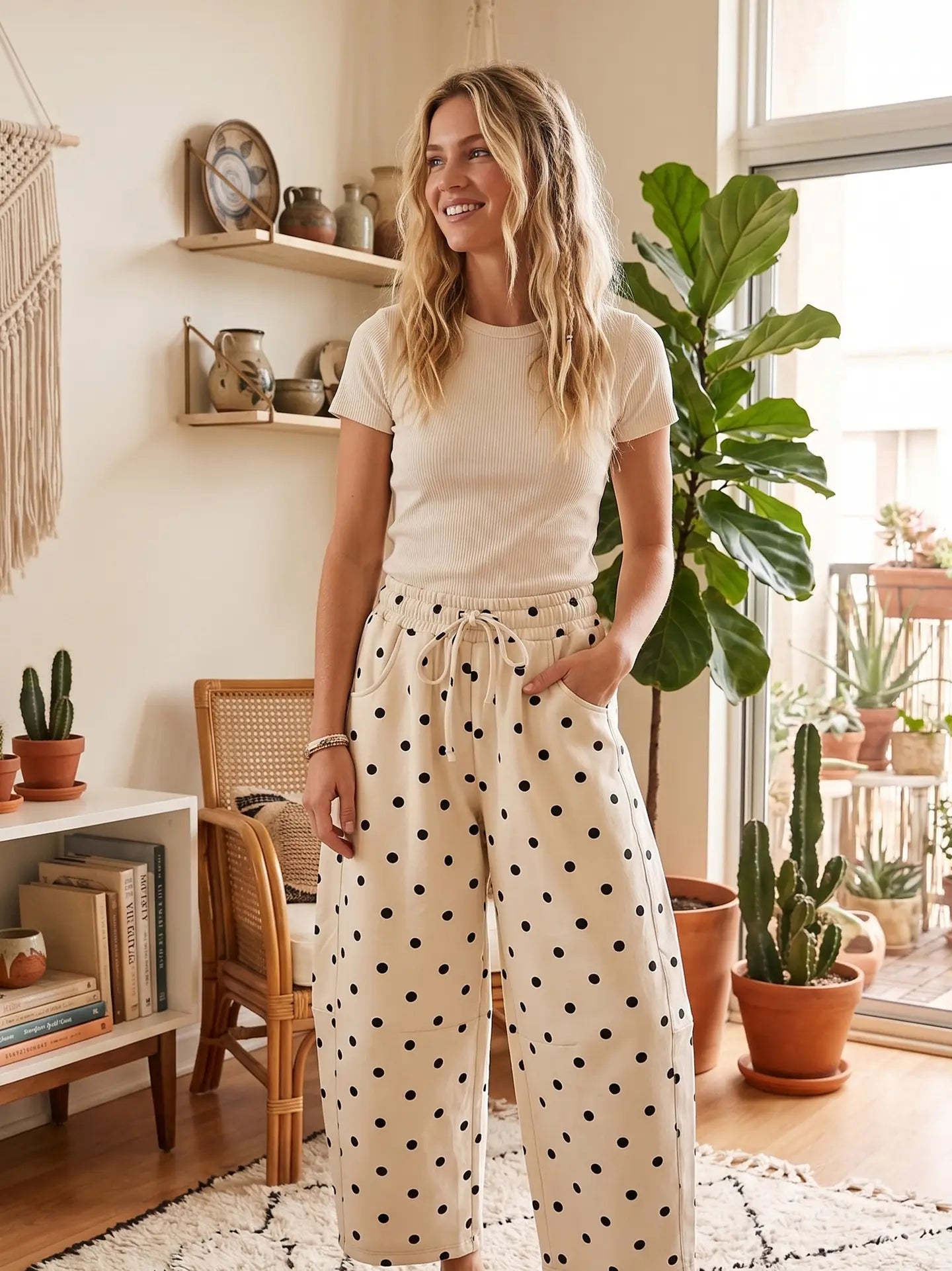 Lounge Please - cream/black