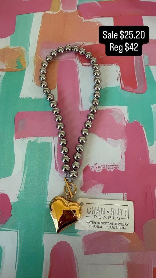 Bubble Heart Necklace