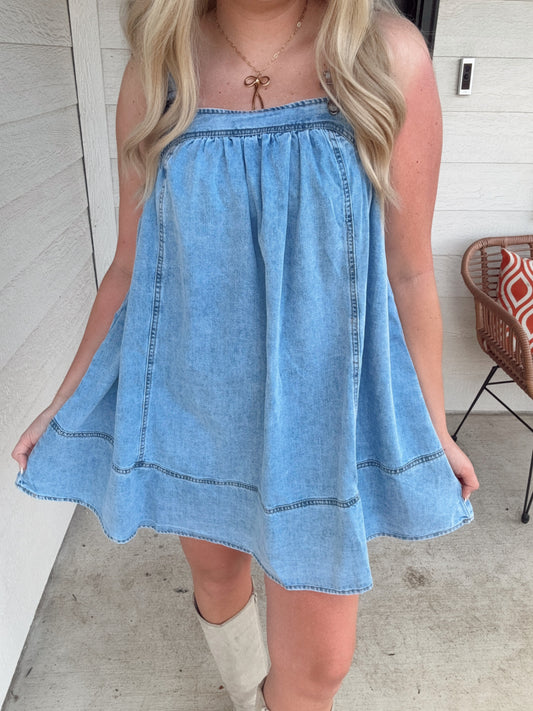 Denim Overall Babe