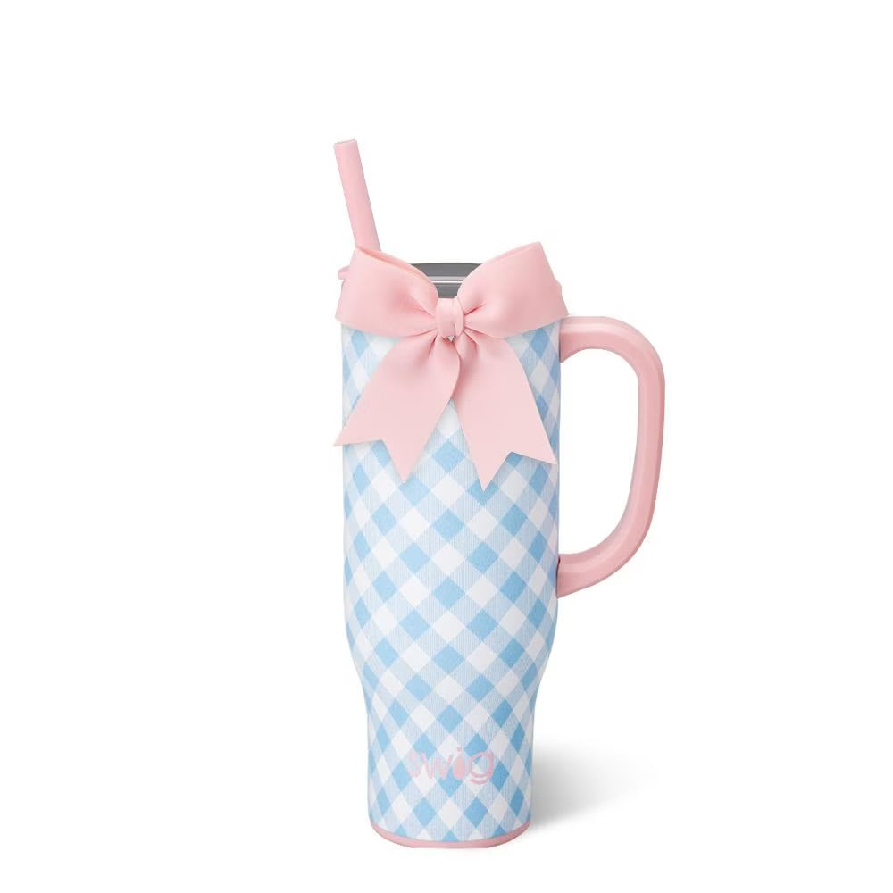 Gingham Mega Mug 30oz