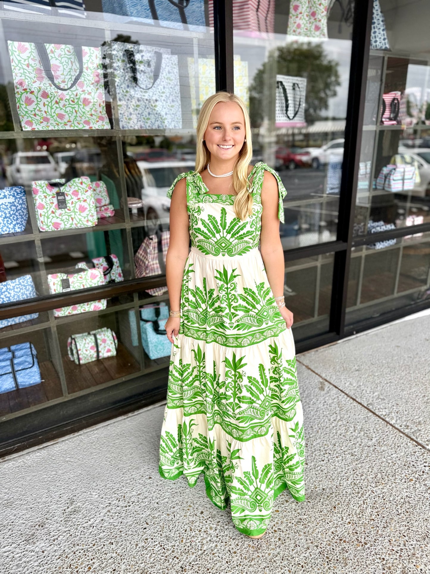 Lainey Maxi-Ivory/Olive