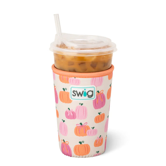 Pumpkin & Bows Cup Coolie (medium)