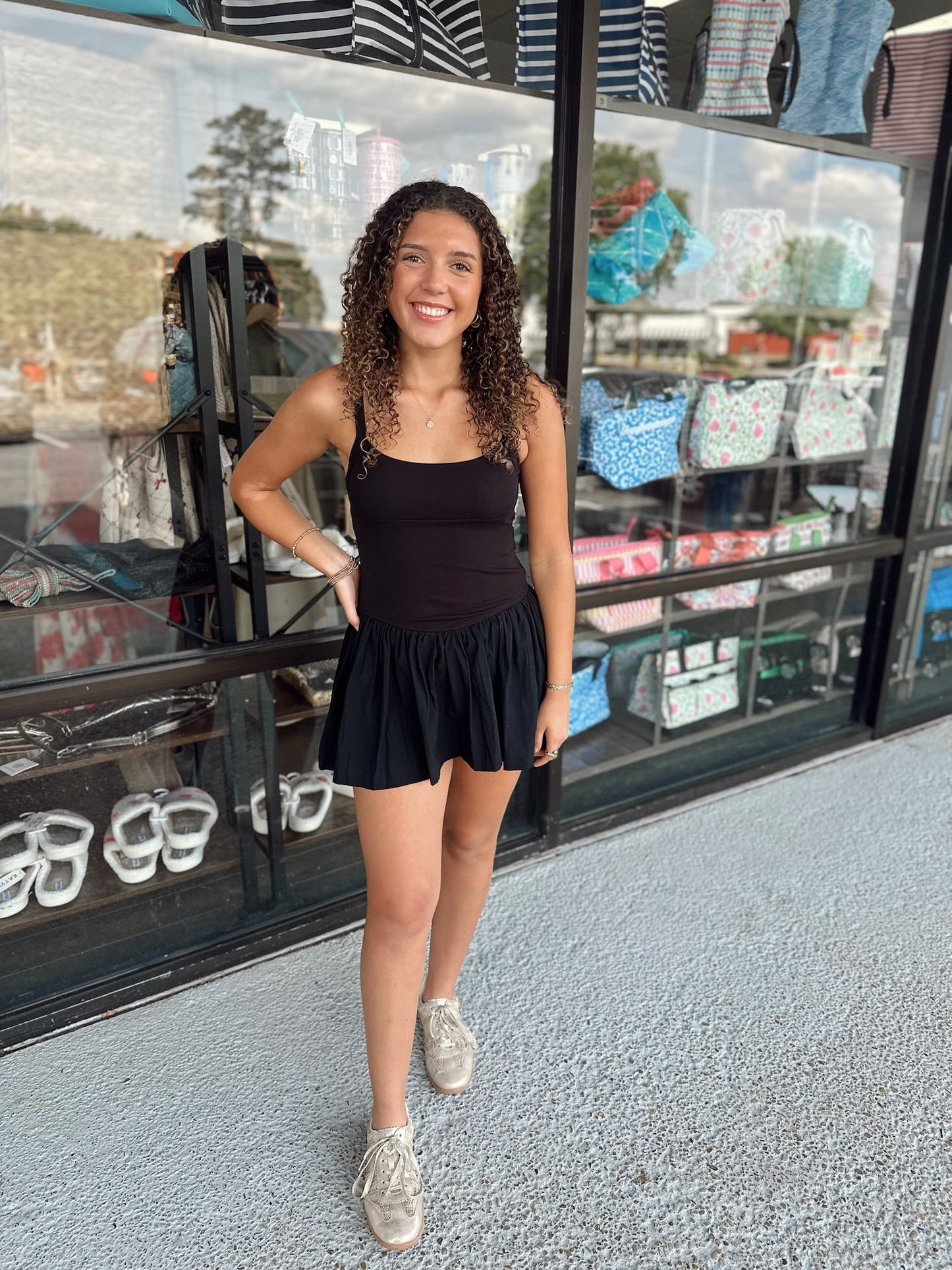 Sleeveless Skort Dress