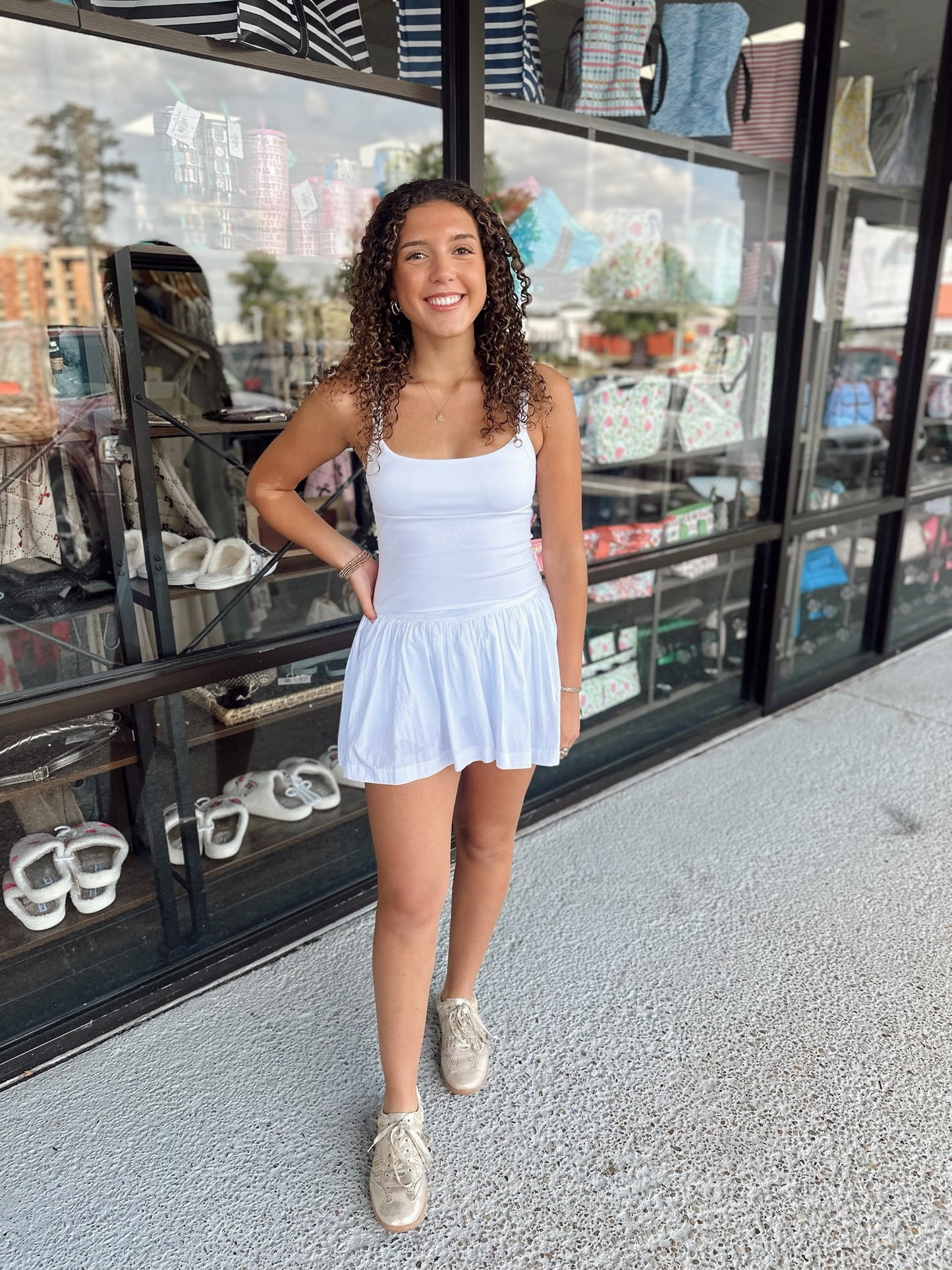 Sleeveless Skort Dress