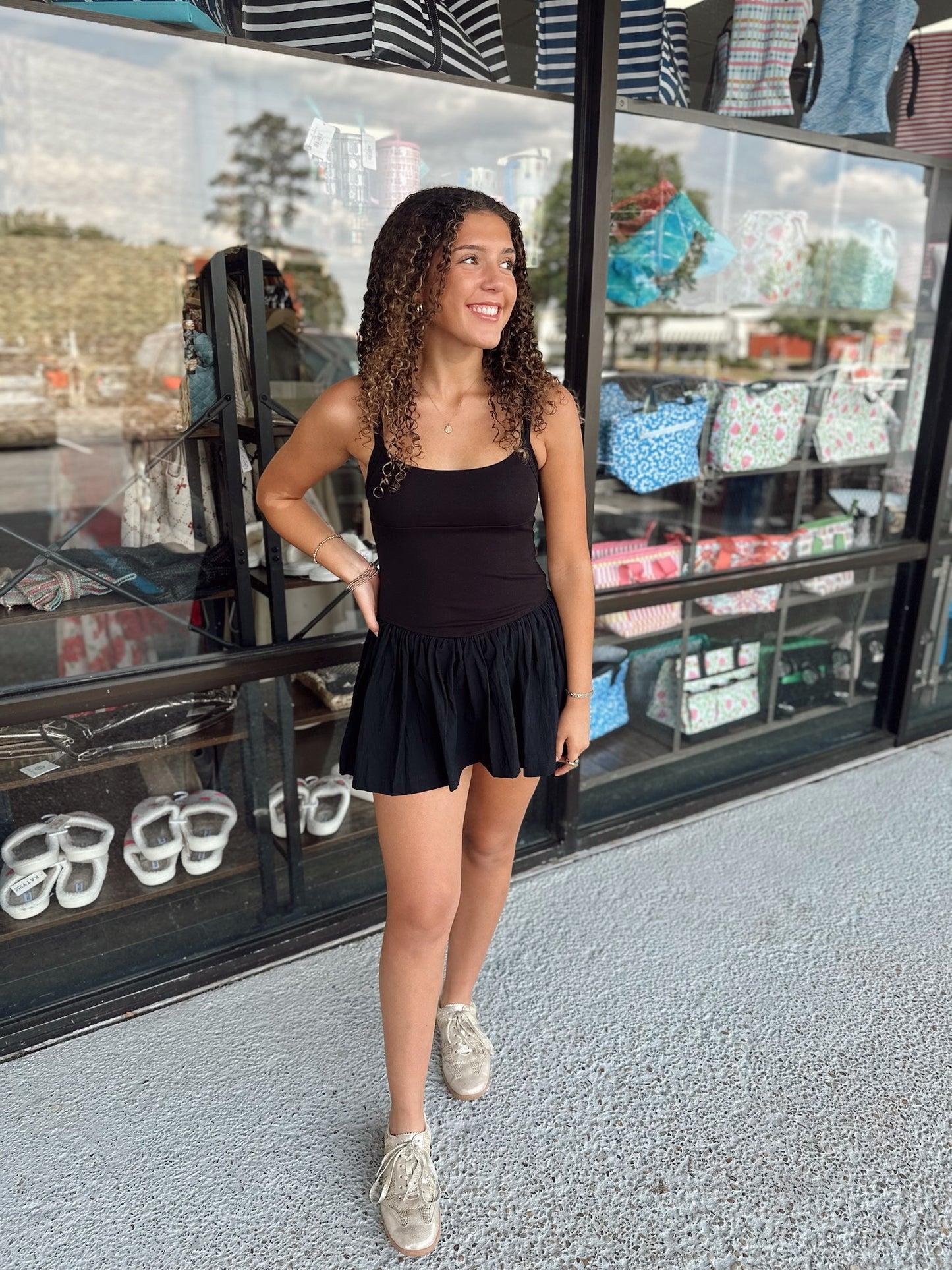 Sleeveless Skort Dress