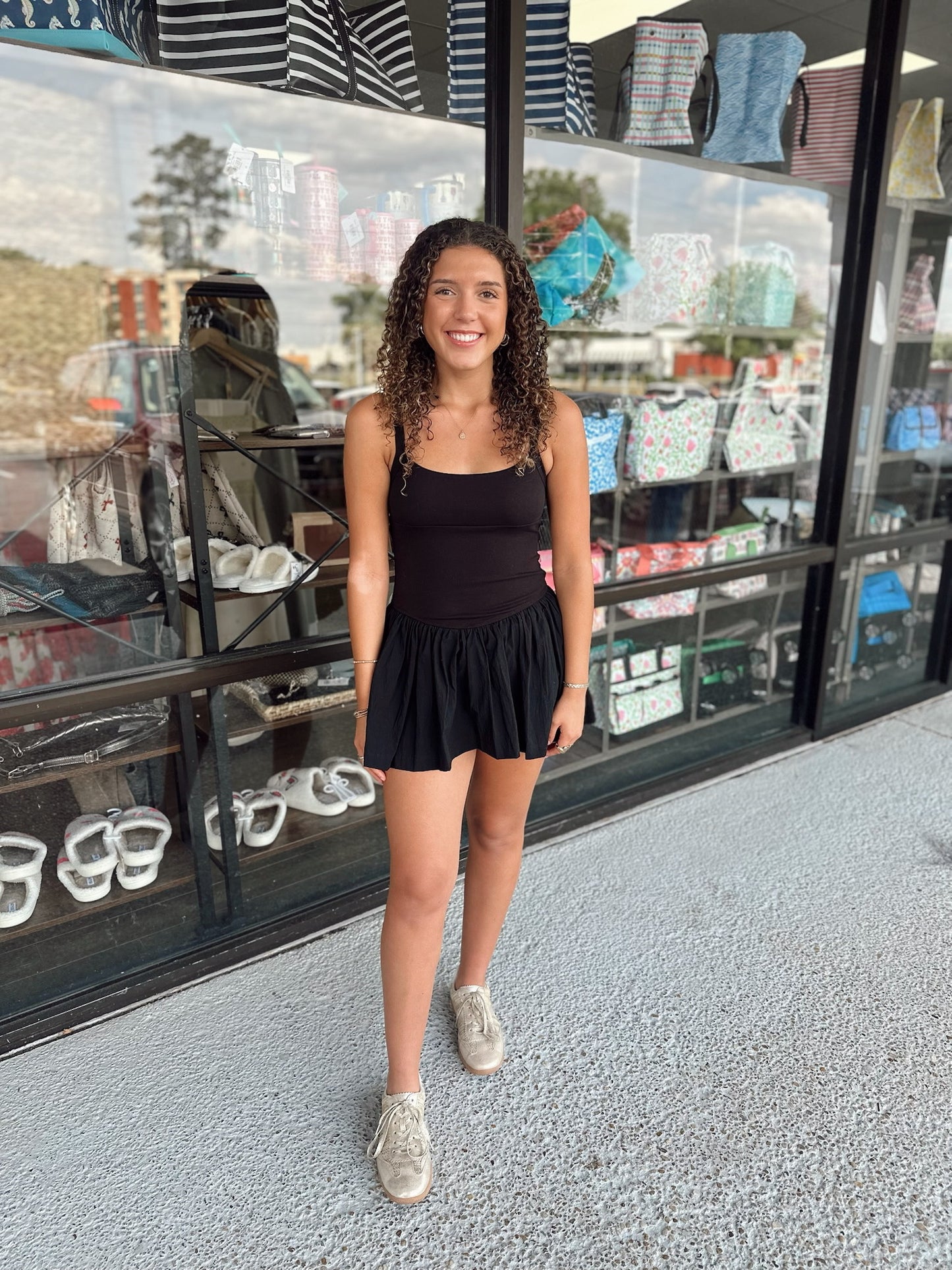 Sleeveless Skort Dress
