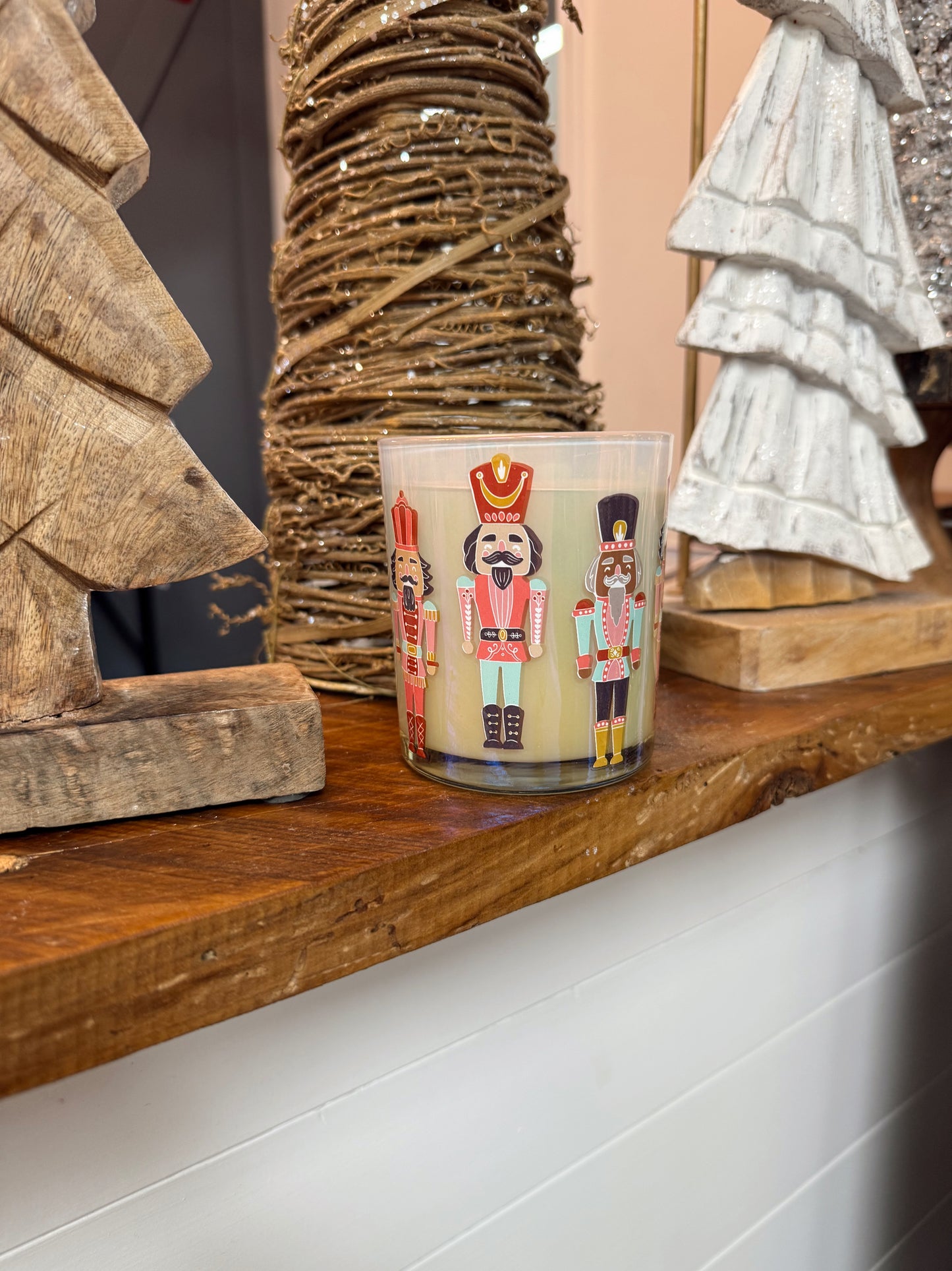 Sweet Grace Nutcracker Candle